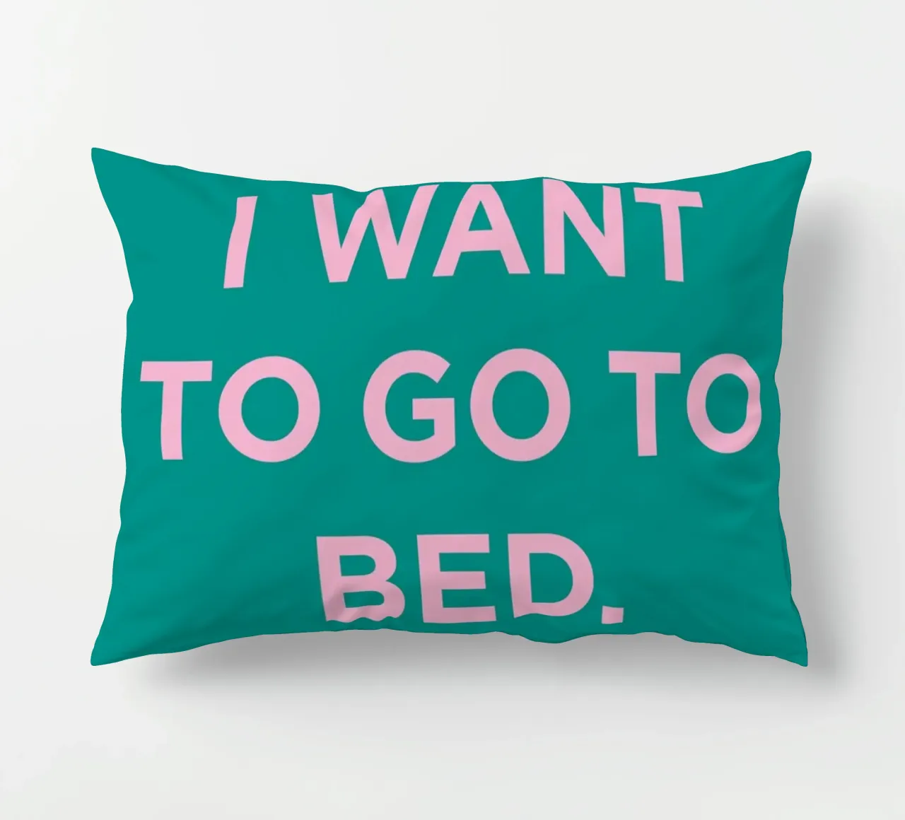 I want to go to bed. cuscino da Art Fart
