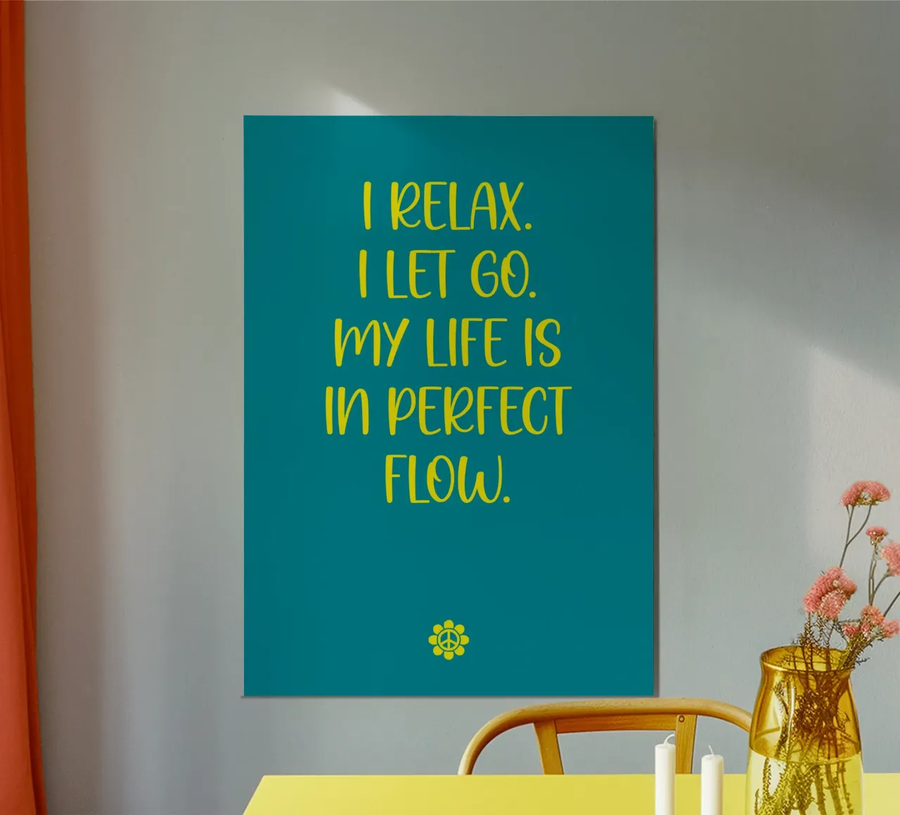 Perfect flow poster da Art Fart