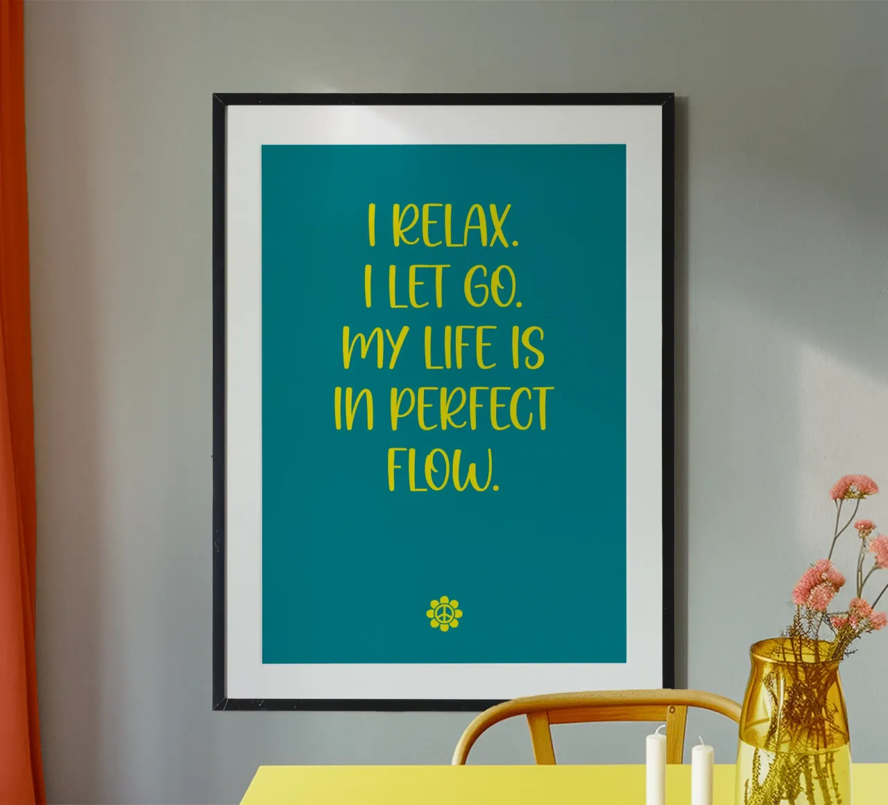 Perfect flow poster da Art Fart