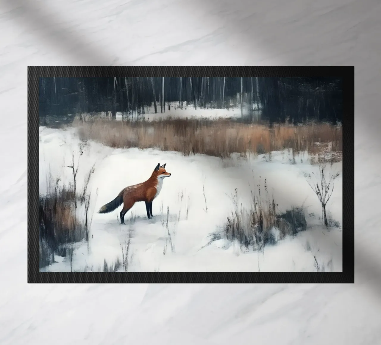 Volpe invernale nella foresta zerbino da Studio Vibe