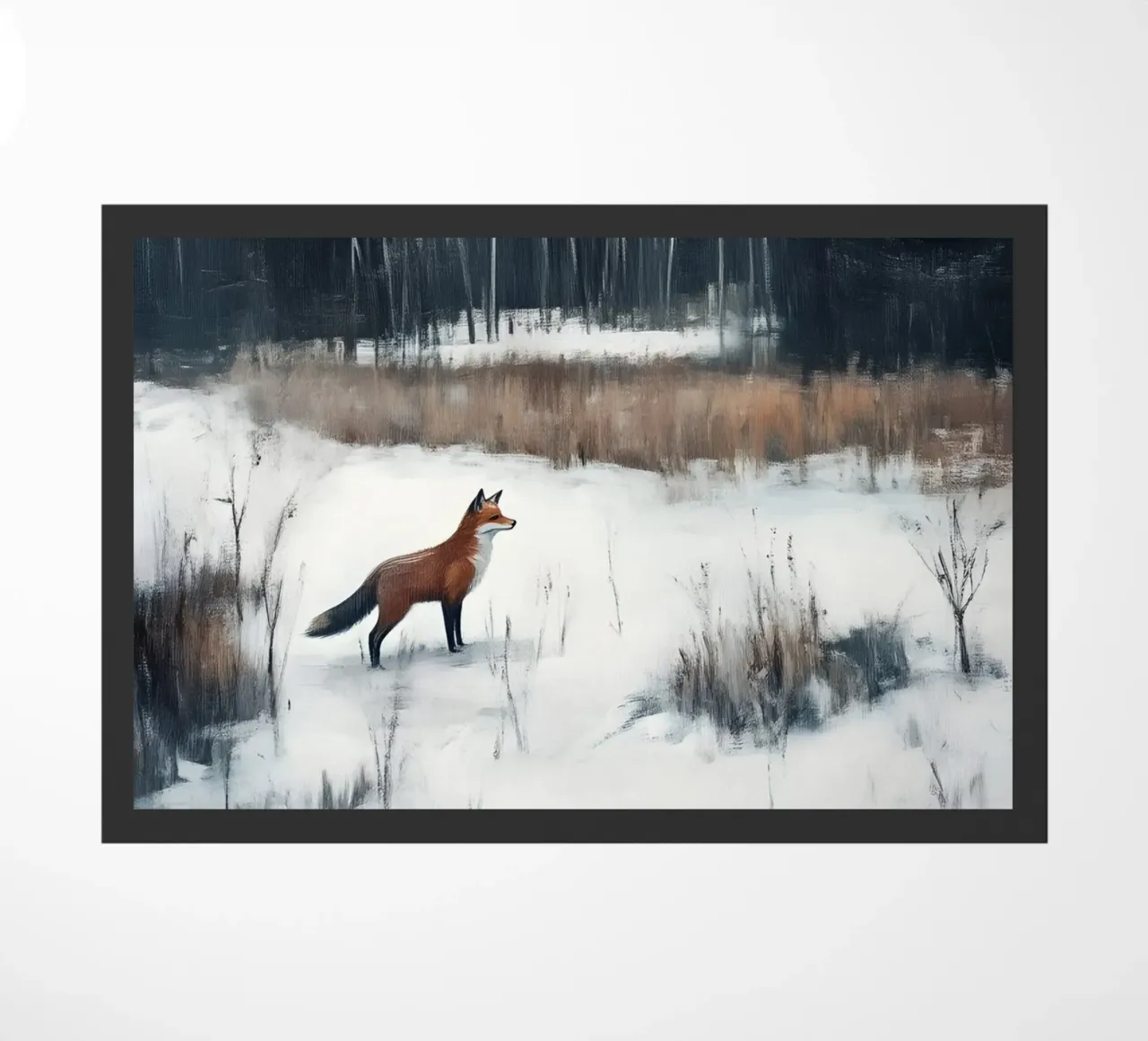 Volpe invernale nella foresta zerbino da Studio Vibe