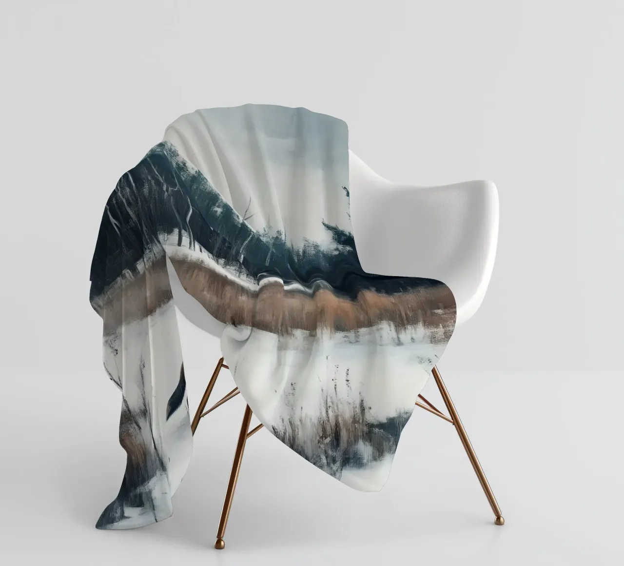 Volpe invernale nella foresta coperta in pile da Studio Vibe
