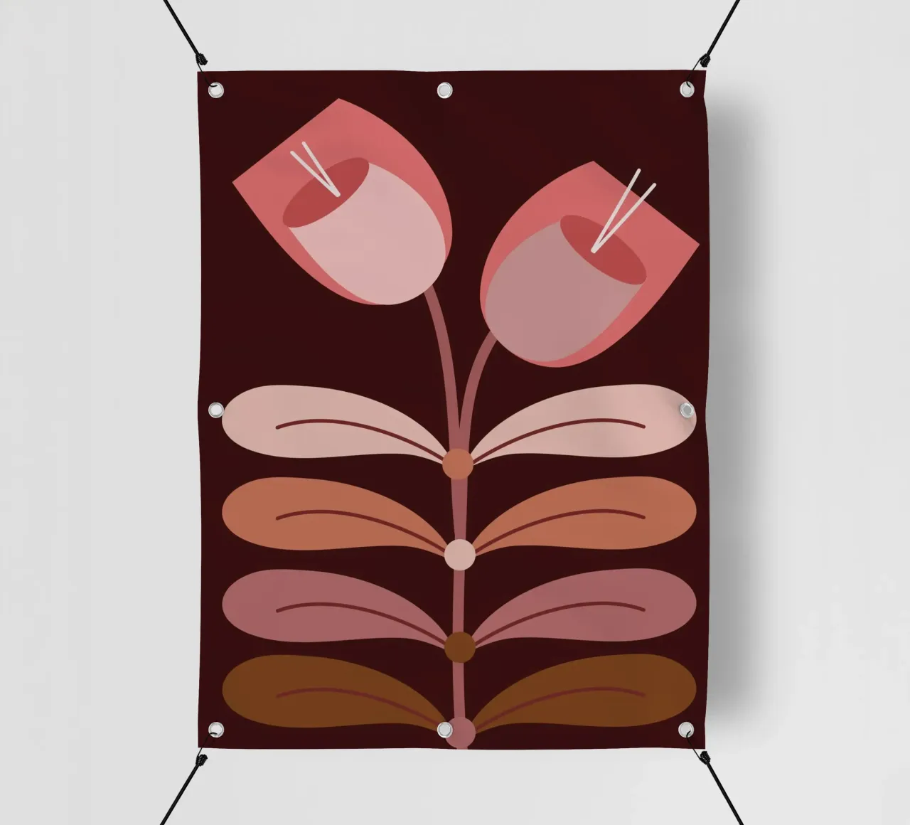 Tulips telo in pvc da MirimoDesign