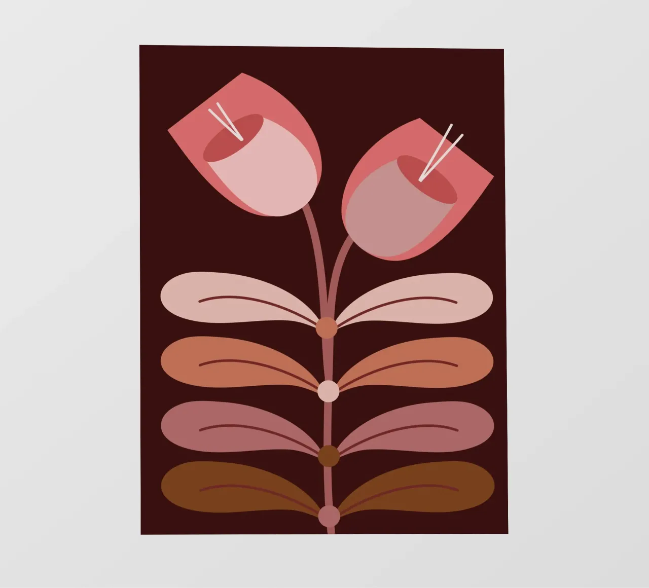 Tulips telo in pvc da MirimoDesign