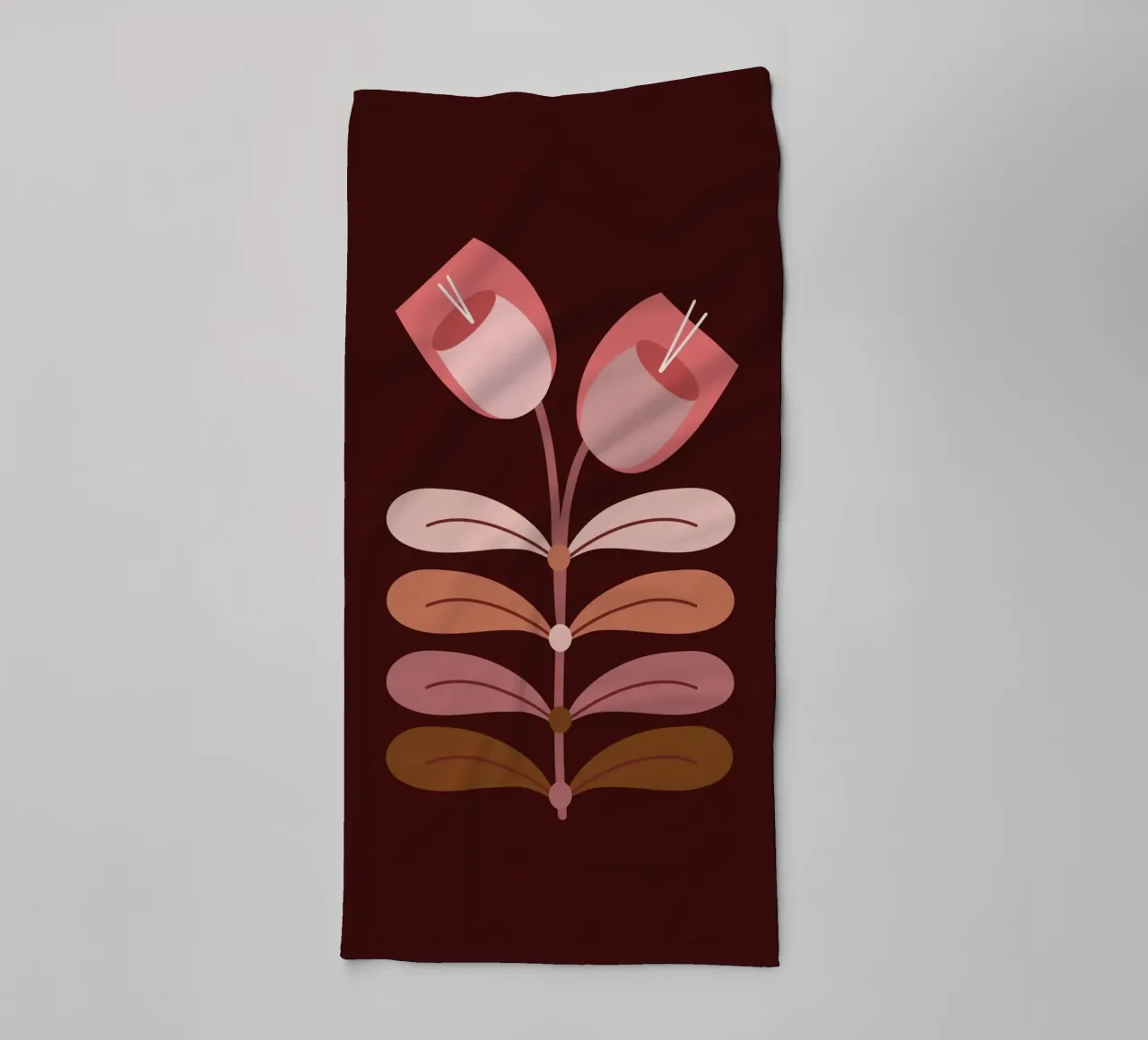 Tulips asciugamano da bagno da MirimoDesign