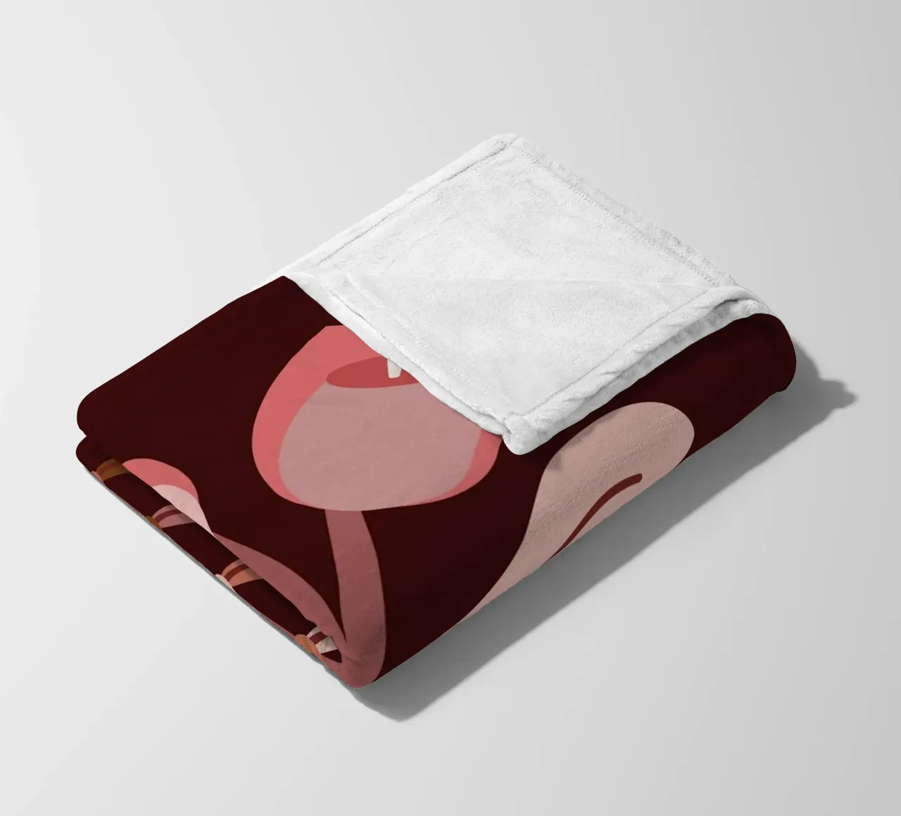 Tulips coperta in pile da MirimoDesign