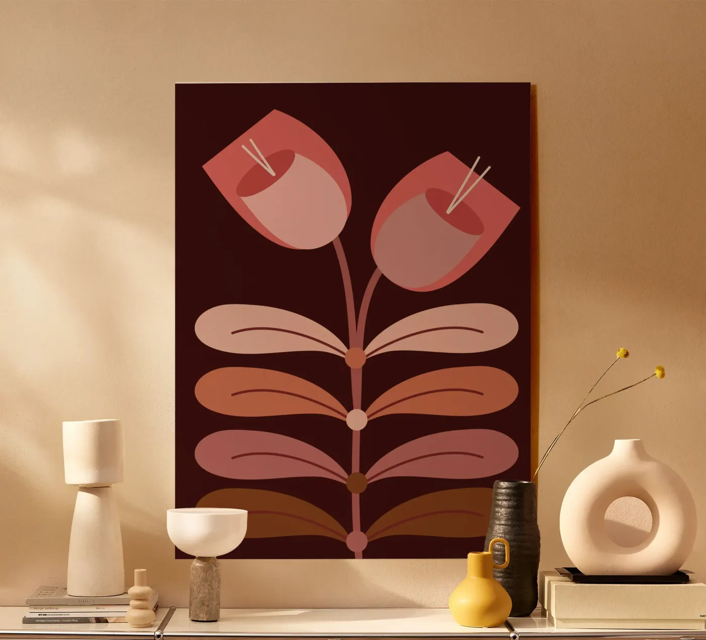 Tulips Acryl-Glas von MirimoDesign