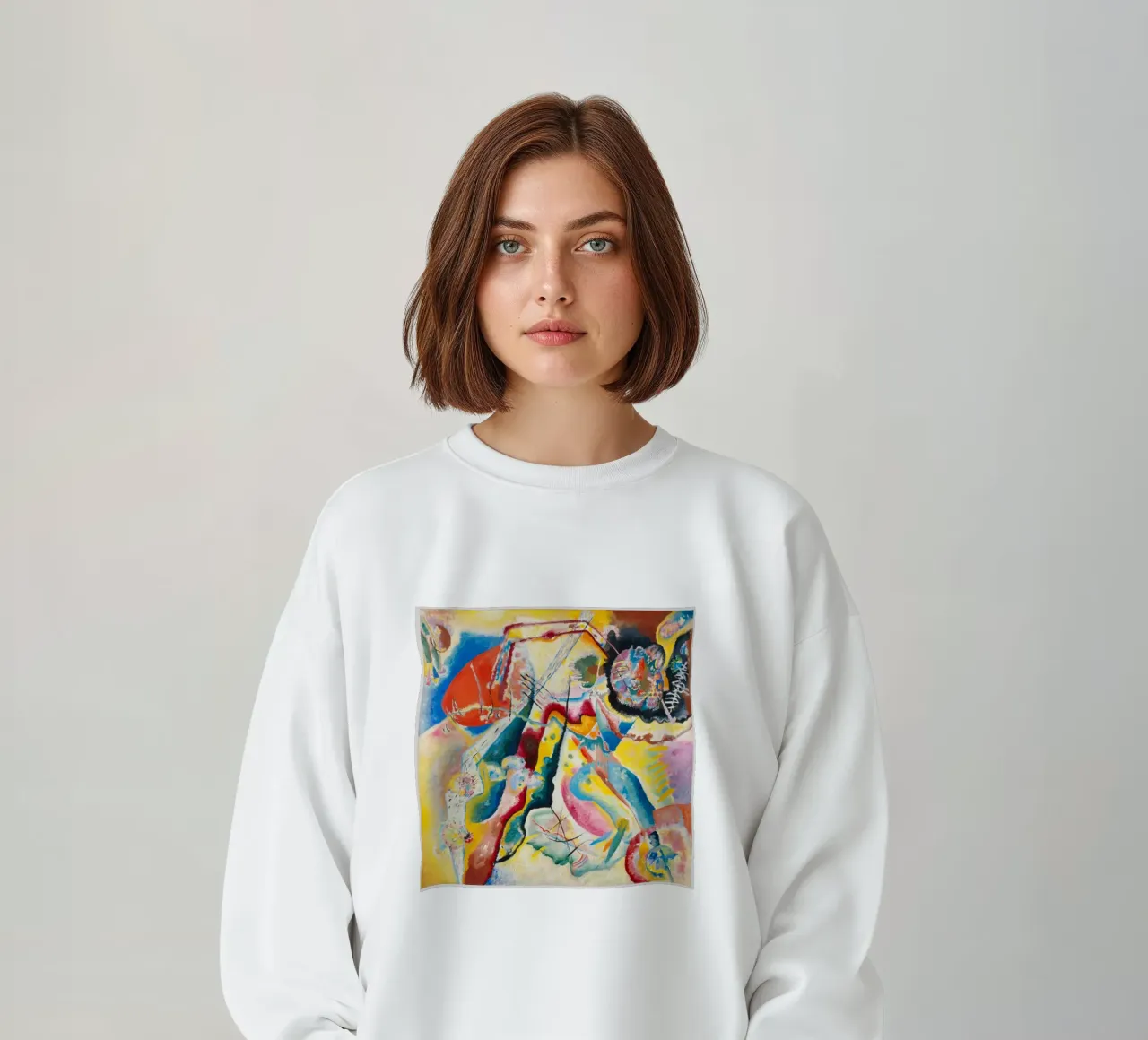 Wassily Kandinsky’s Bild mit rotem Fleck felpa da Venus Art
