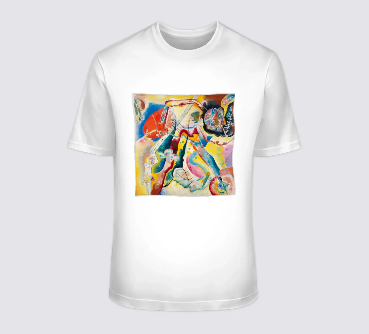 Wassily Kandinsky’s Bild mit rotem Fleck t-shirt da Venus Art