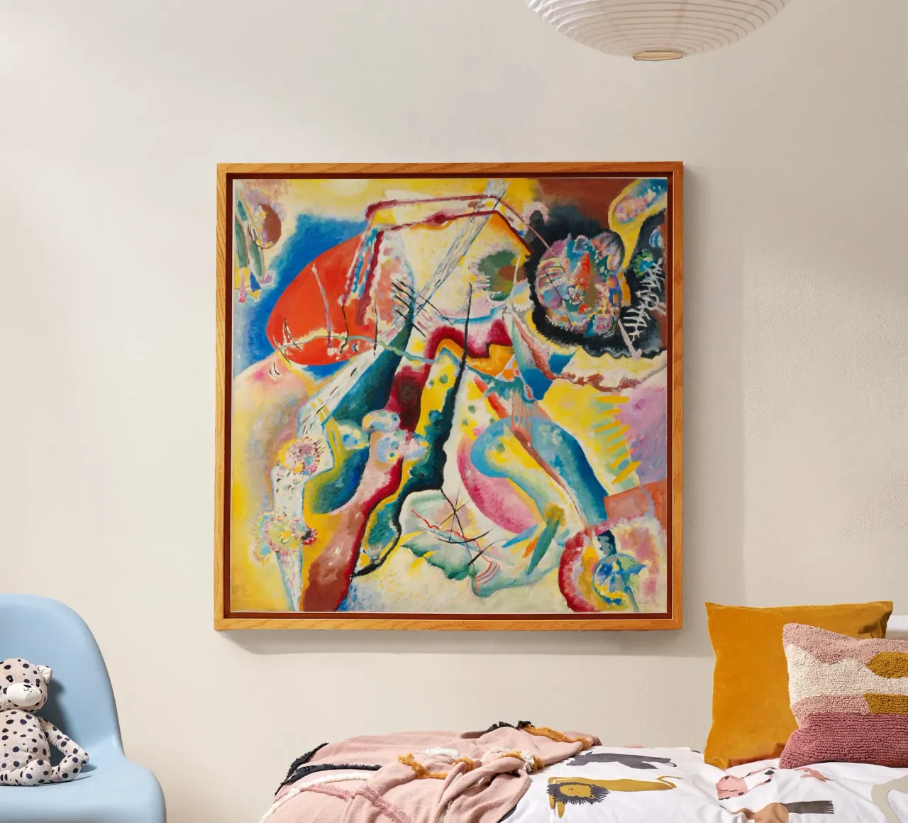 Wassily Kandinsky’s Bild mit rotem Fleck plexiglass da Venus Art