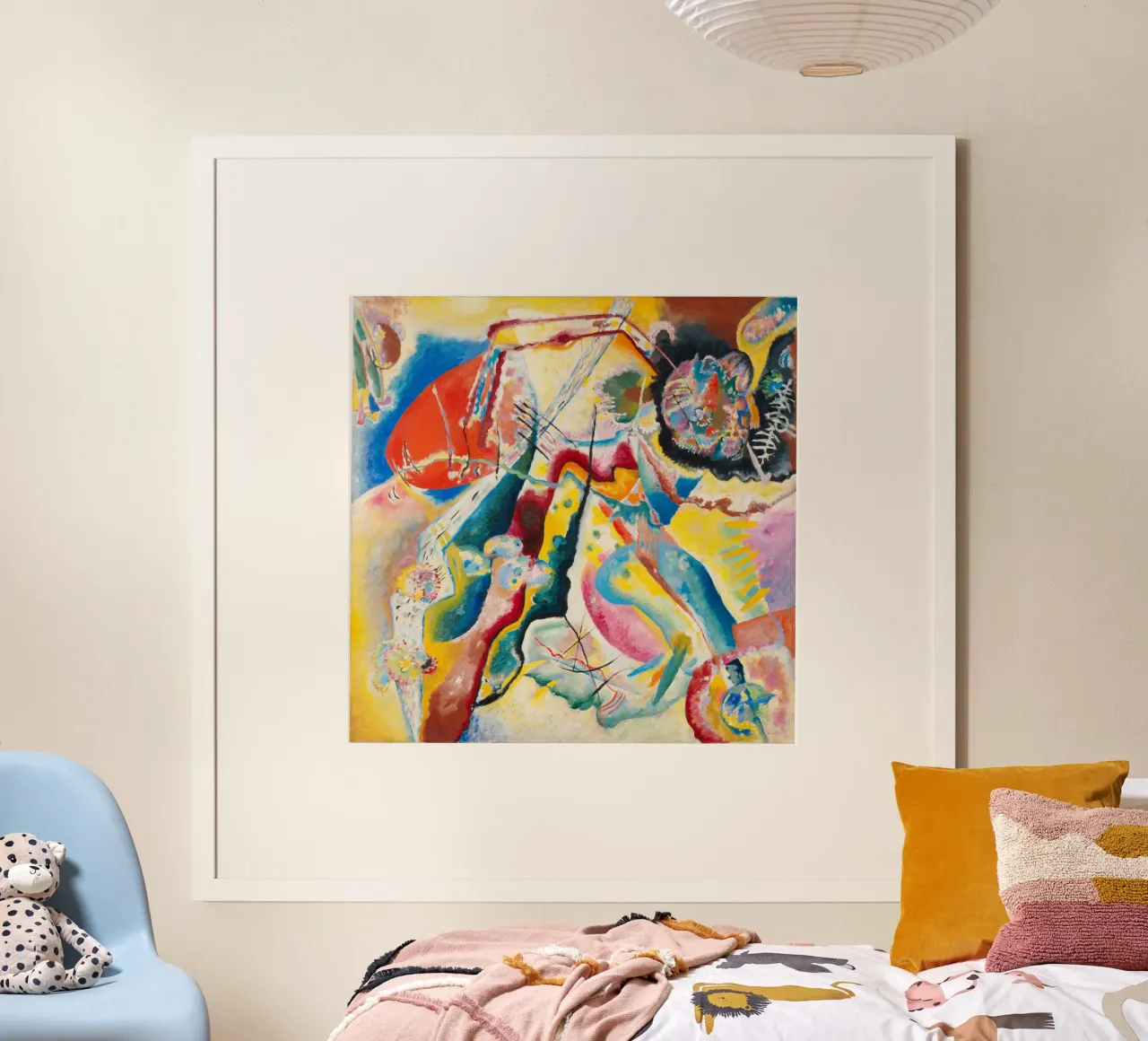 Wassily Kandinsky’s Bild mit rotem Fleck poster da Venus Art