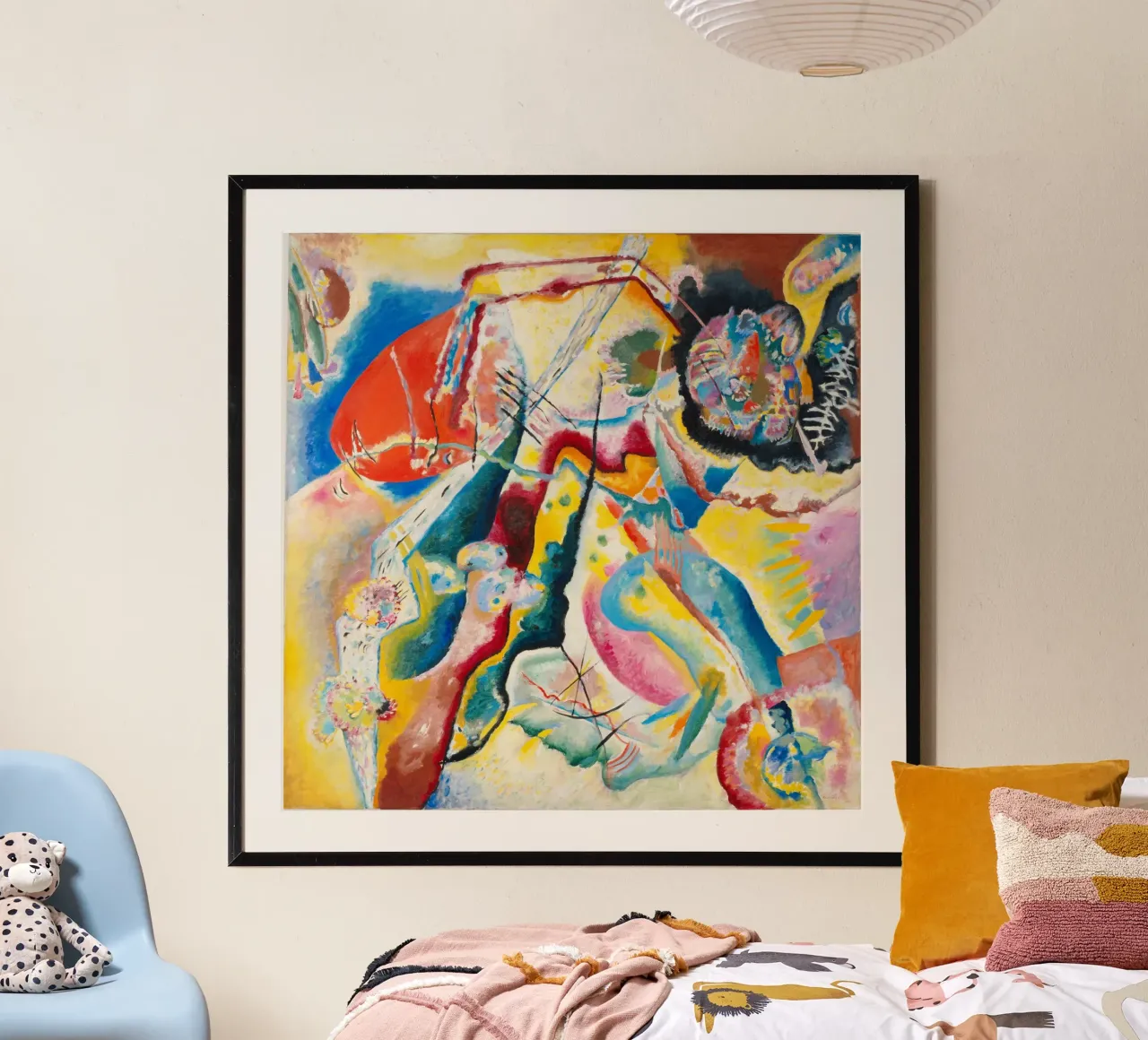 Wassily Kandinsky’s Bild mit rotem Fleck poster da Venus Art