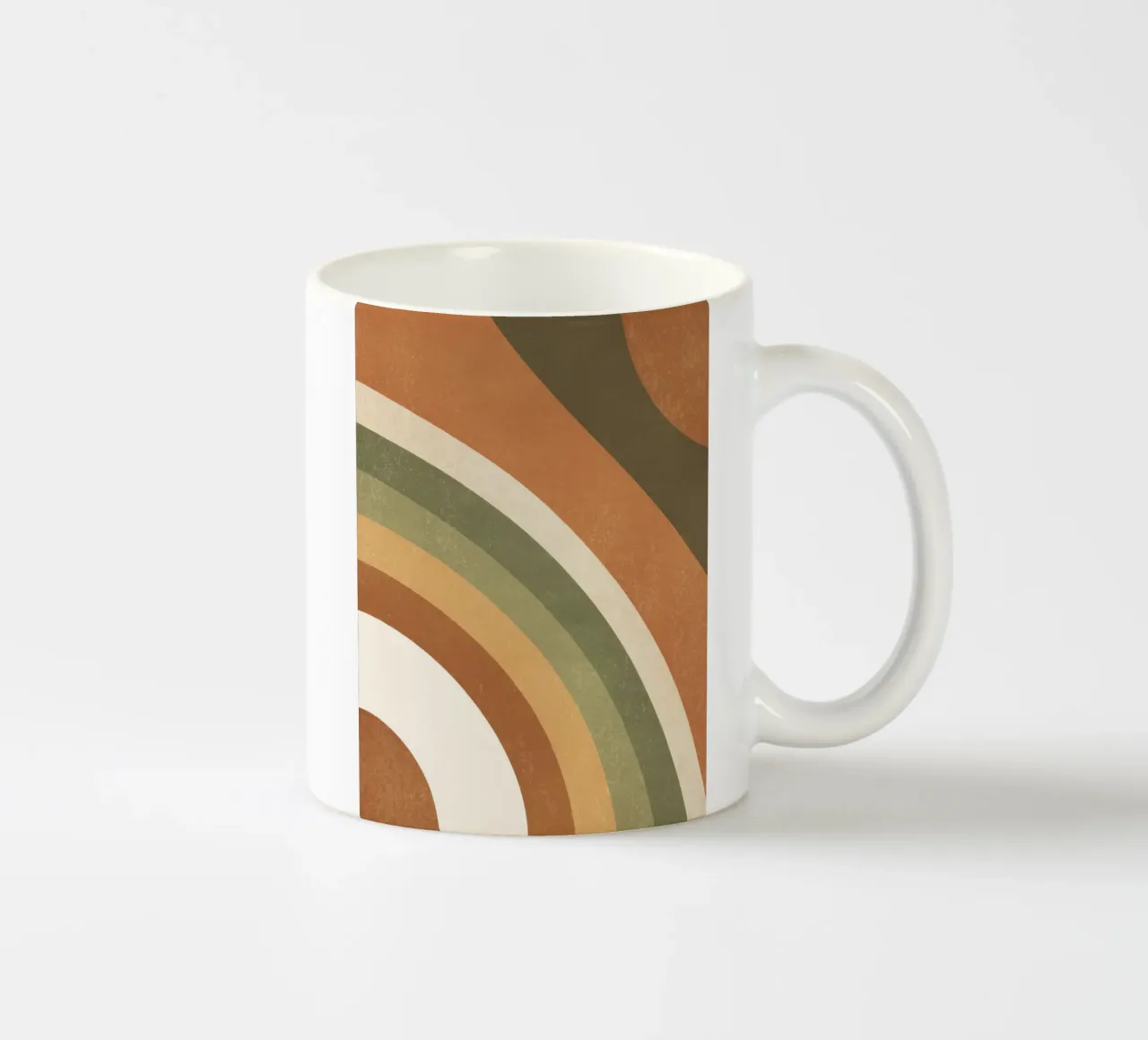 Curve nostalgiche tazza in ceramica da Aralyn