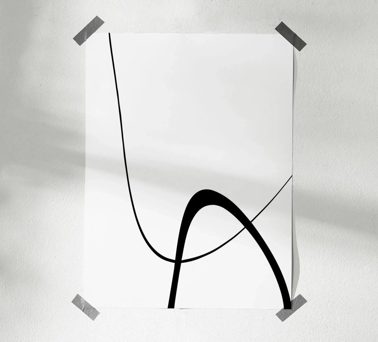 Interlocking Two B Poster von sabidussi