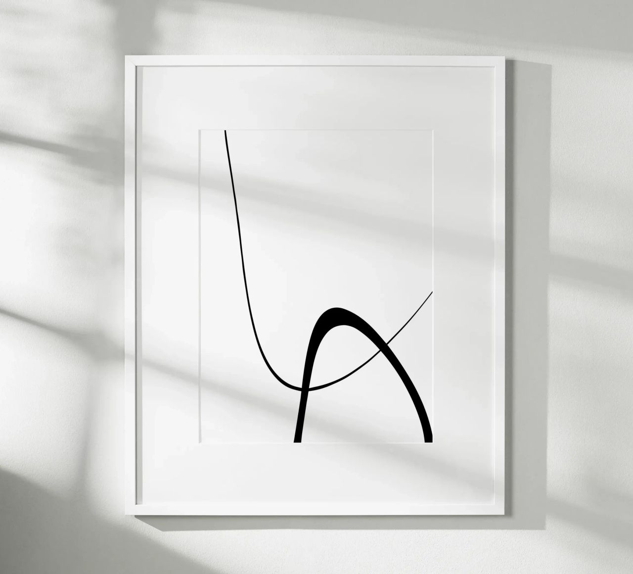 Interlocking Two B Poster von sabidussi