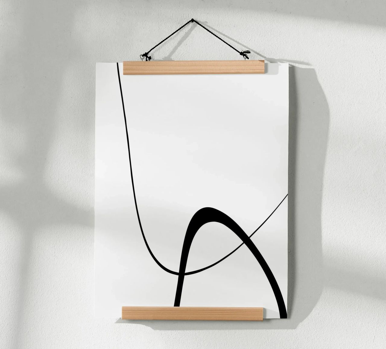 Interlocking Two B Poster von sabidussi
