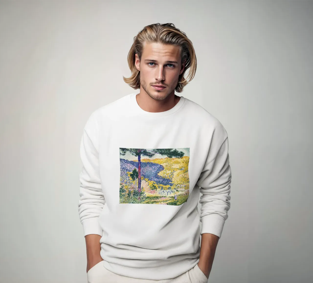 Edmund Cross’s Valley with Fir; Shade on the Mountain sweat de Venus Art