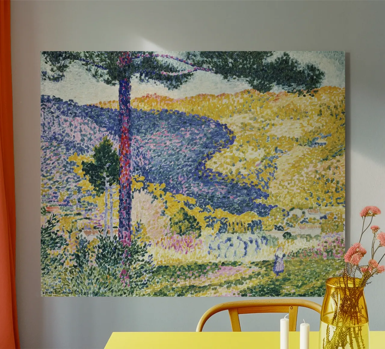 Edmund Cross’s Valley with Fir; Shade on the Mountain plexiglass da Venus Art