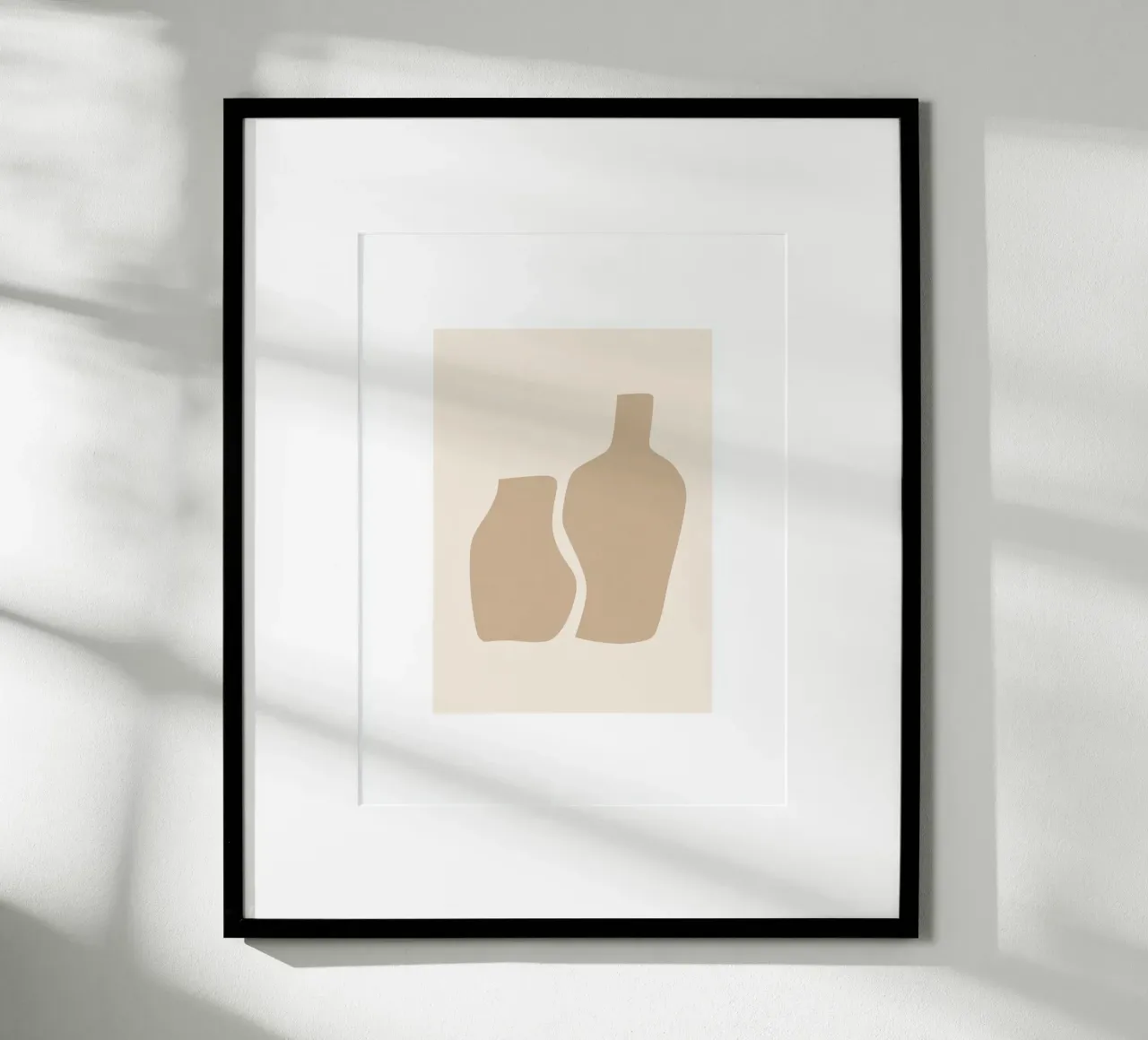 Forme minimali in toni neutri carta hahnemühle da Aralyn