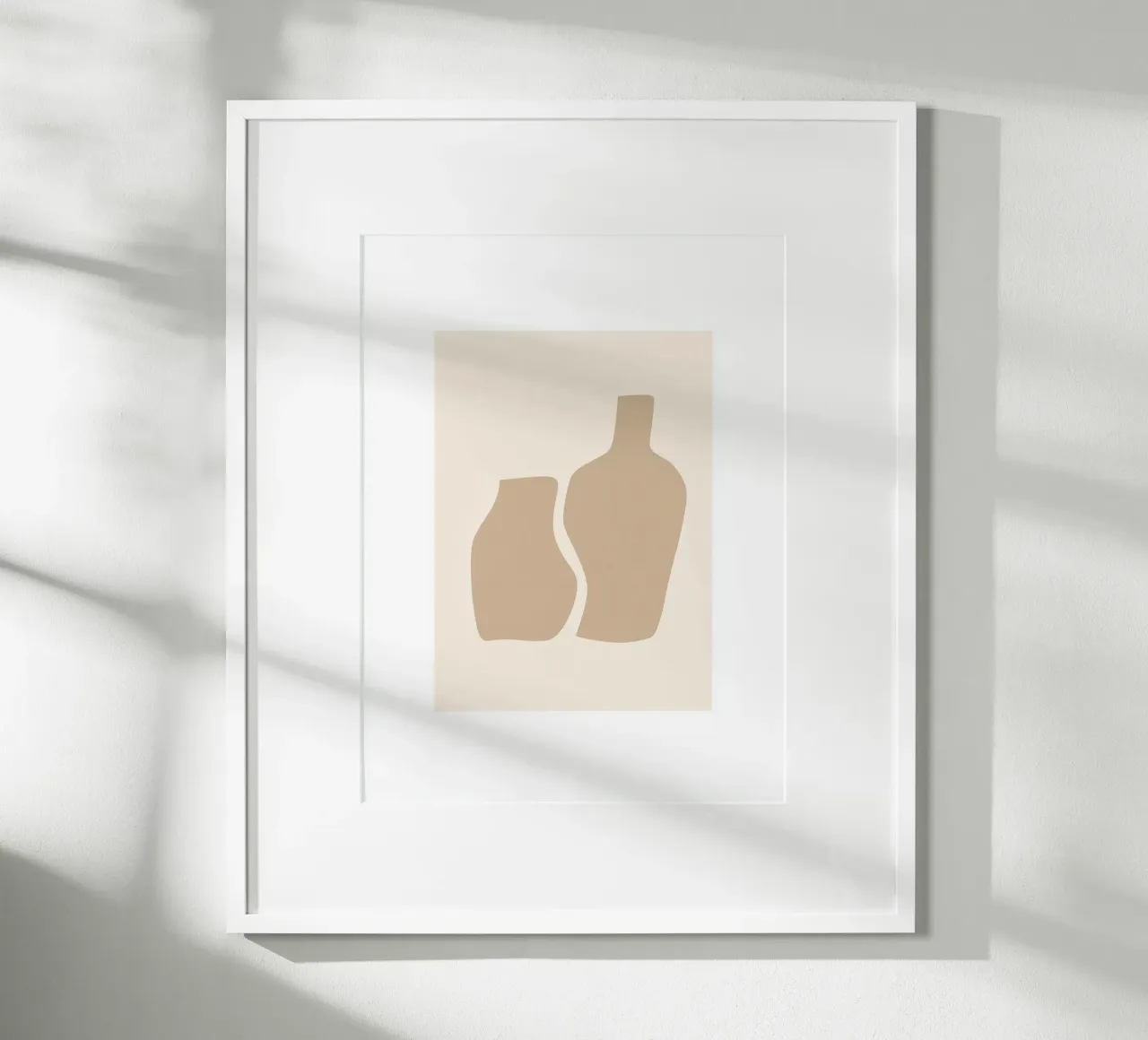 Forme minimali in toni neutri carta hahnemühle da Aralyn