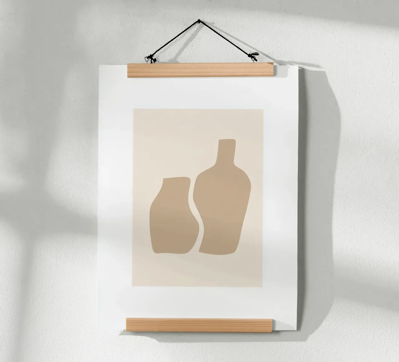 Forme minimali in toni neutri carta hahnemühle da Aralyn