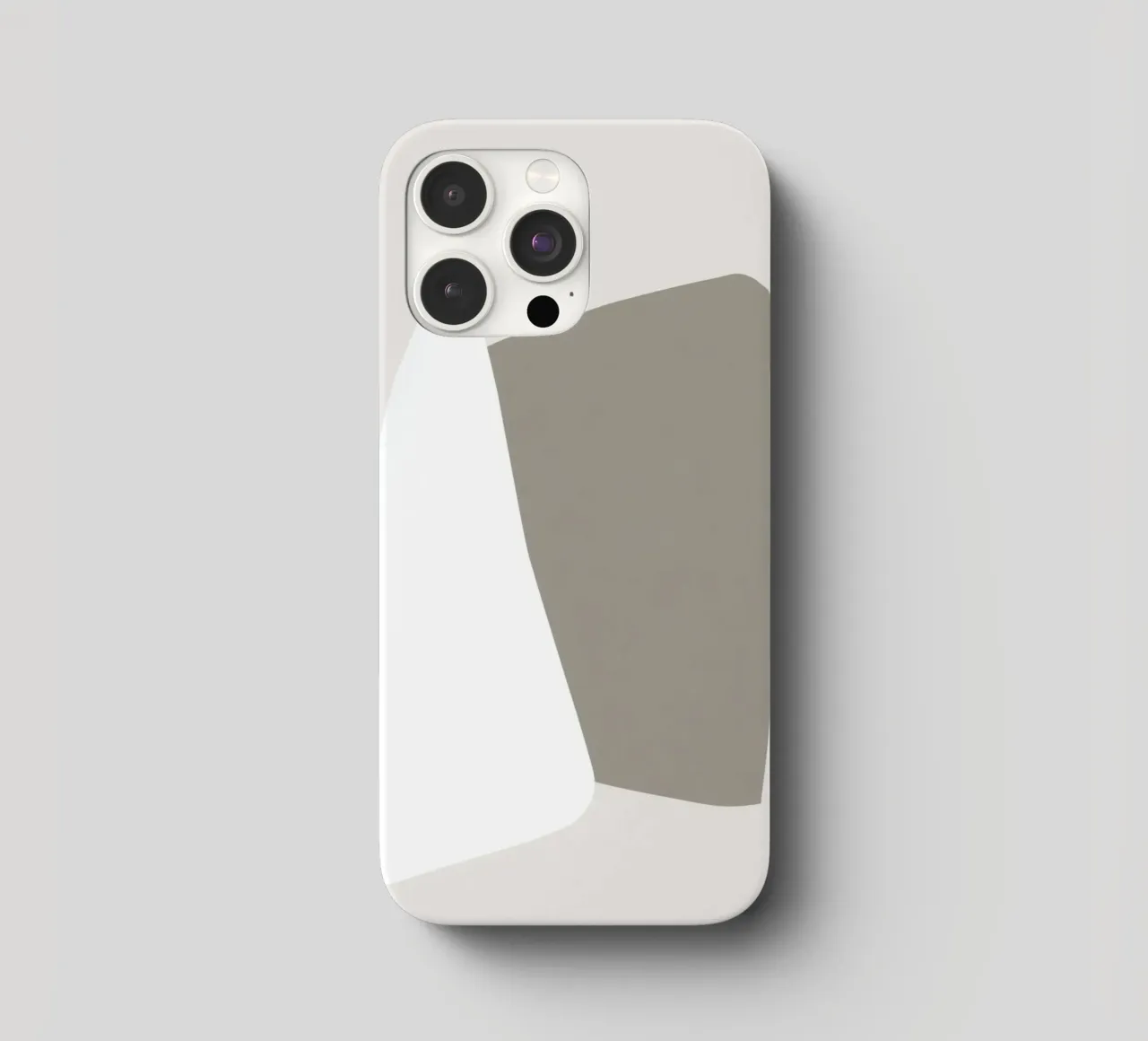 Soft Connection - Arte astratta nei colori della terra cover iphone da Aralyn