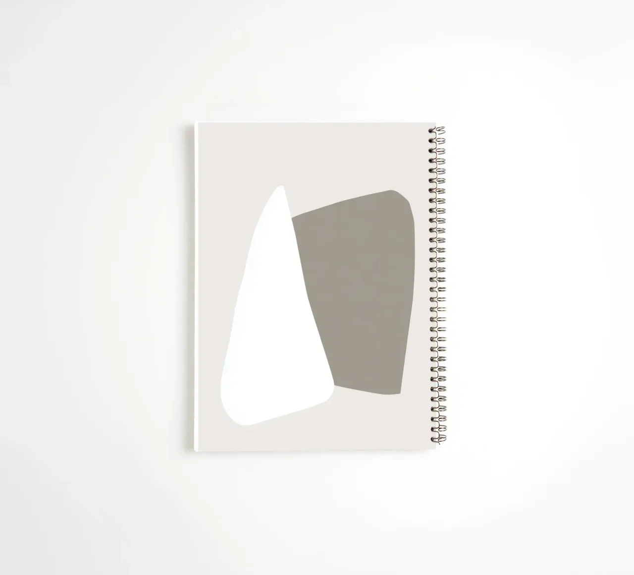 Soft Connection - Abstrakte Kunst in Erdfarben Ringbuch von Aralyn