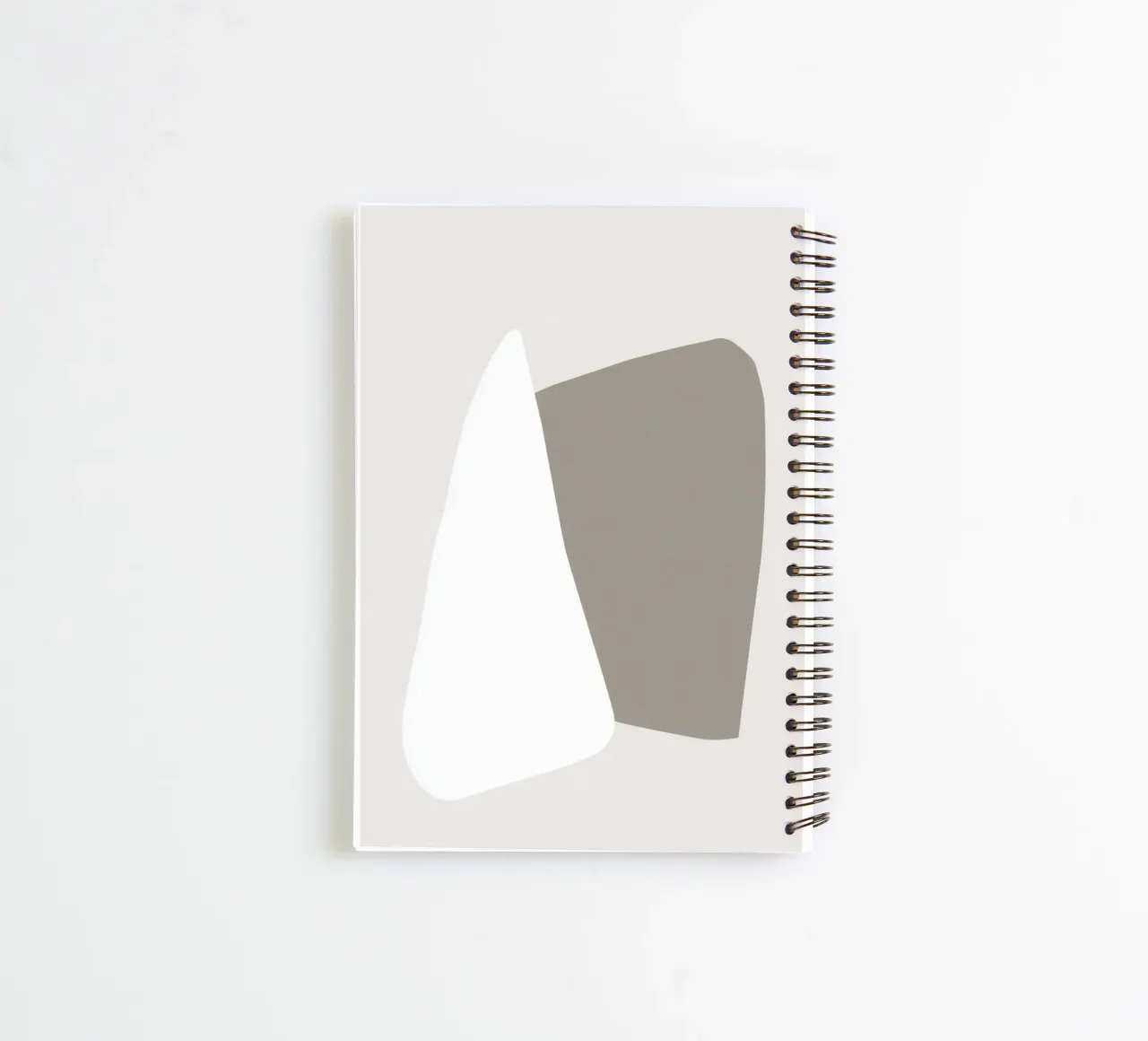 Soft Connection - Abstrakte Kunst in Erdfarben Ringbuch von Aralyn