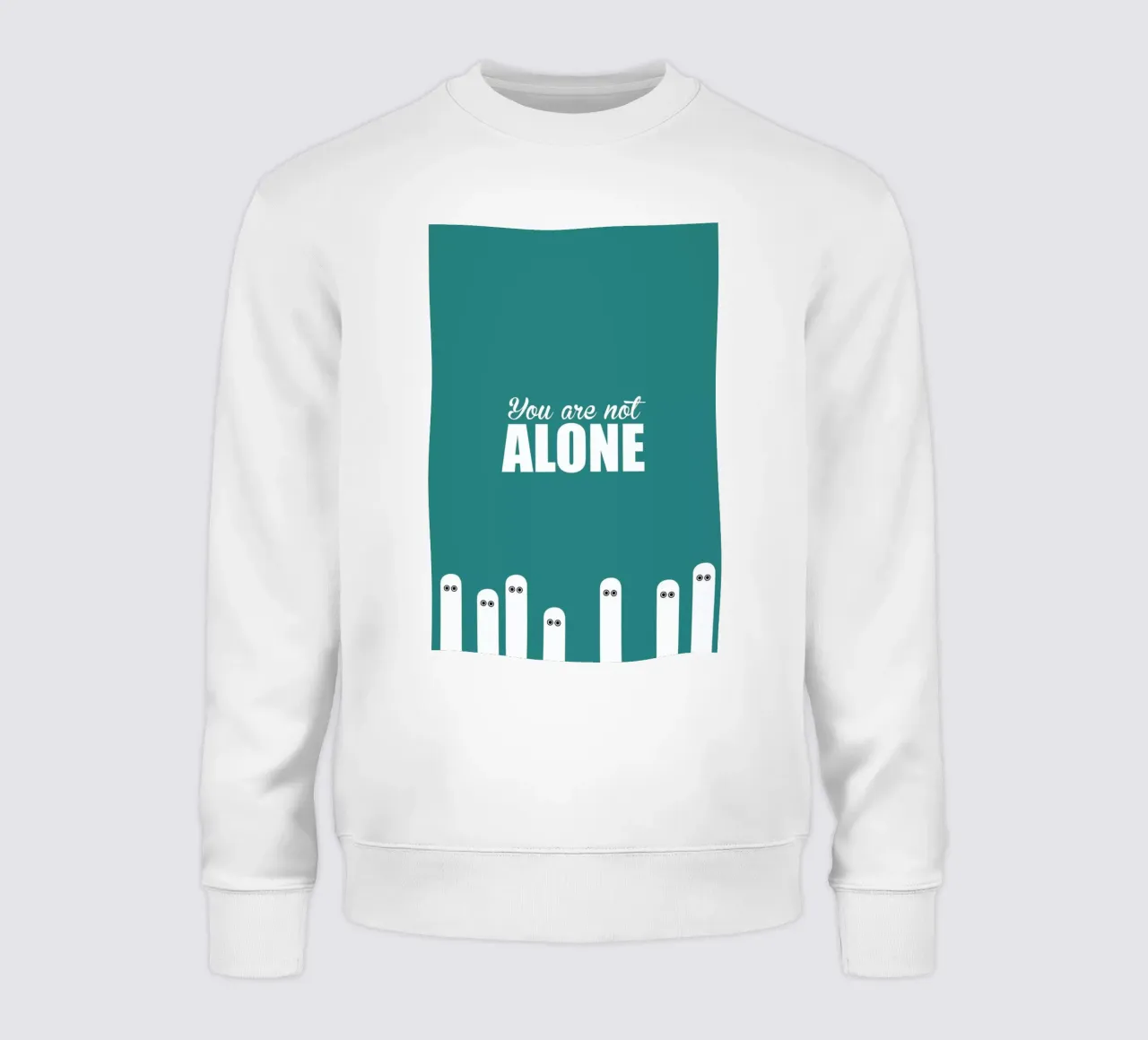 Alone felpa da Trabolt Design