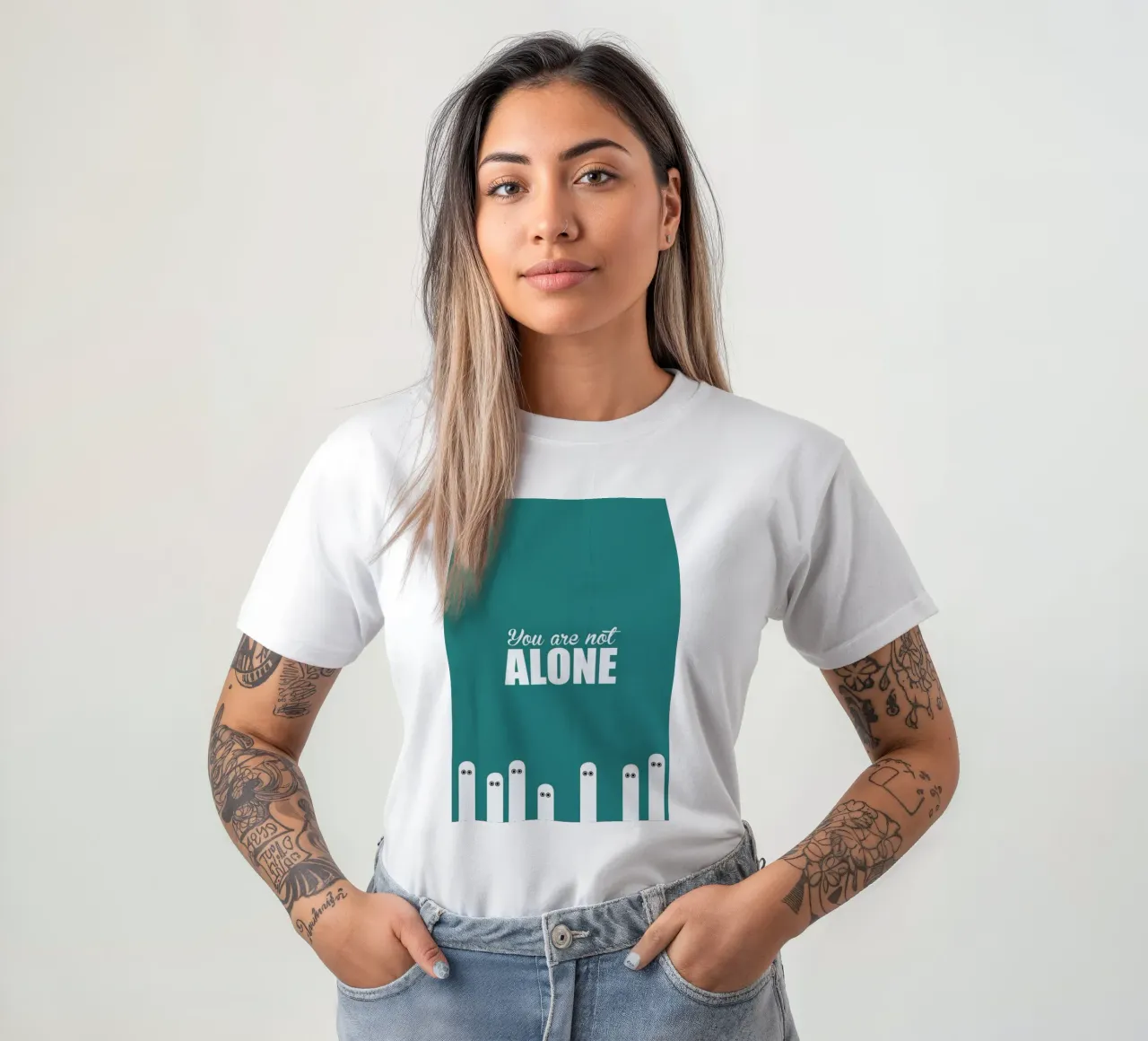 Alone t-shirt da Trabolt Design