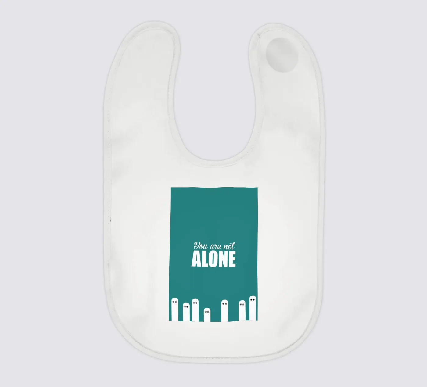 Alone Babylätzchen von Trabolt Design