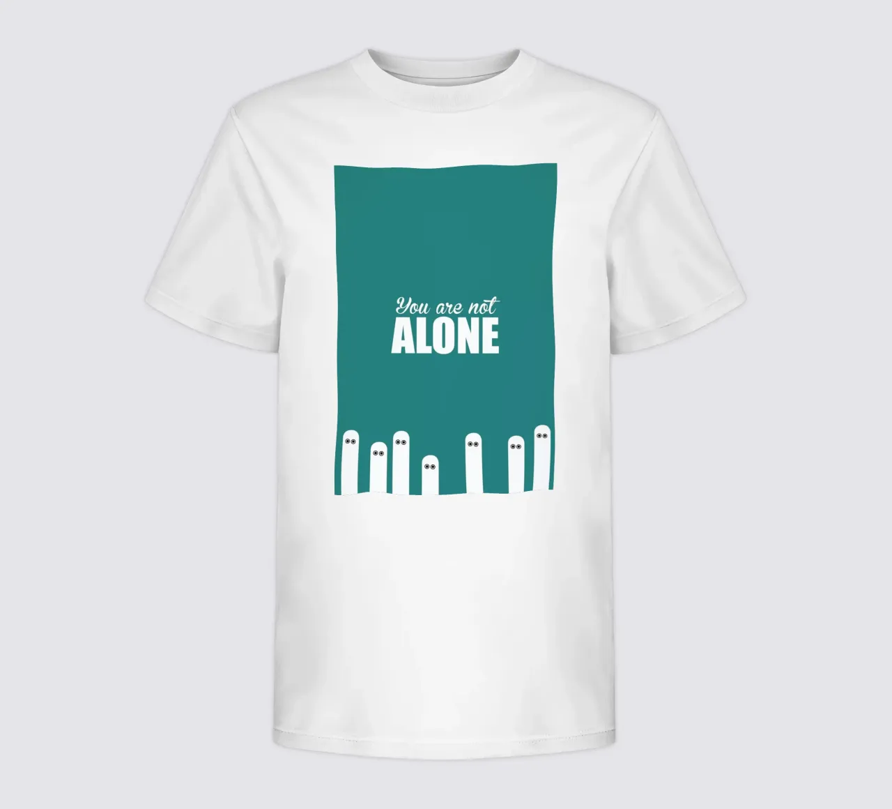 Alone t-shirt bambini da Trabolt Design