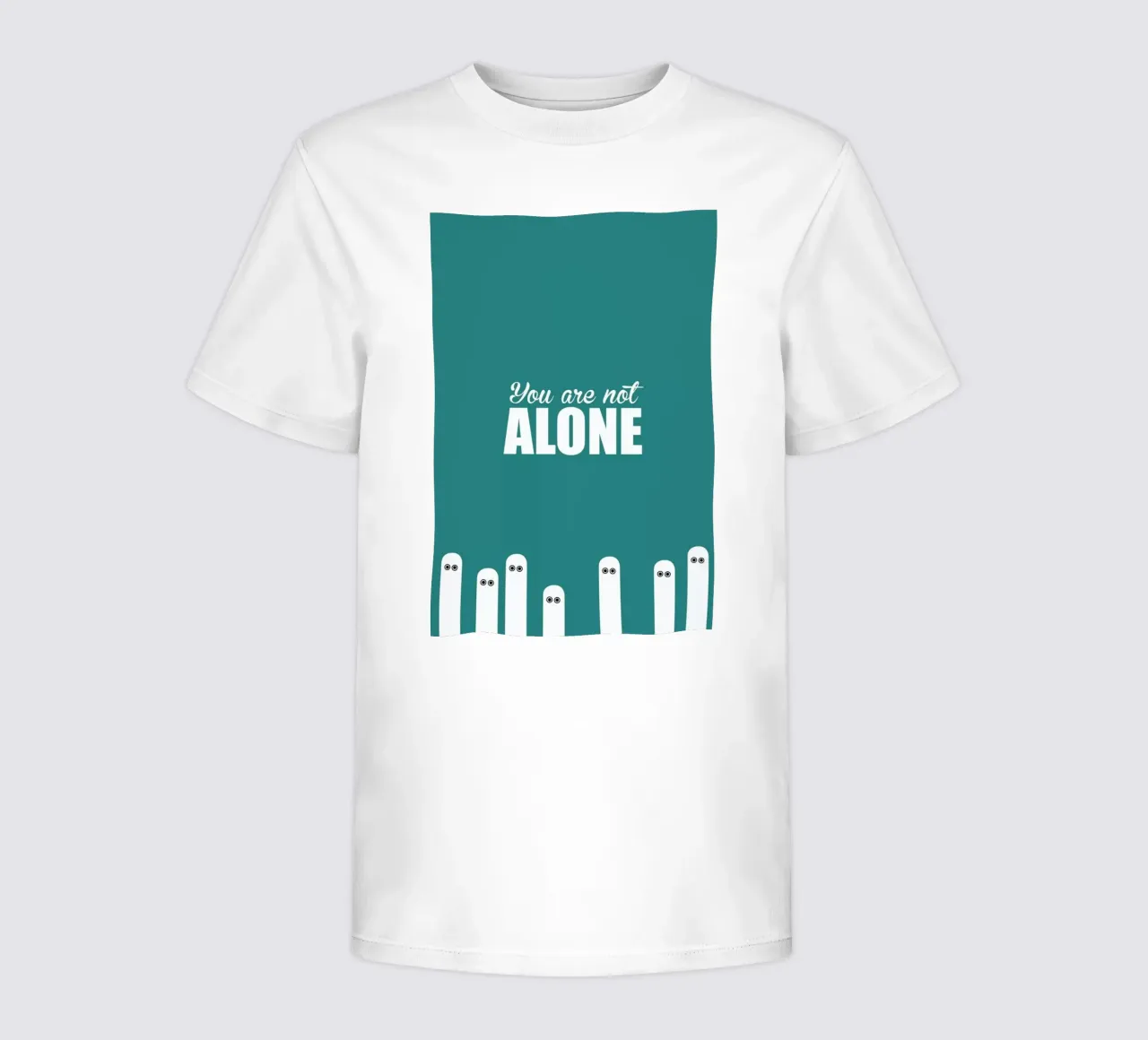 Alone t-shirt bambini da Trabolt Design