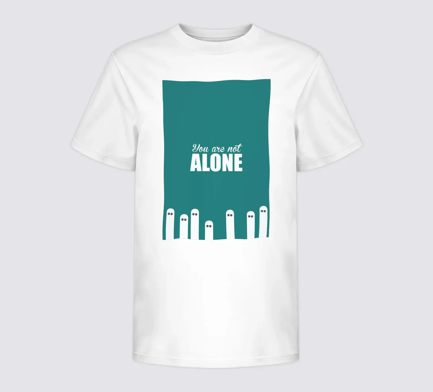 Alone t-shirt bambini da Trabolt Design