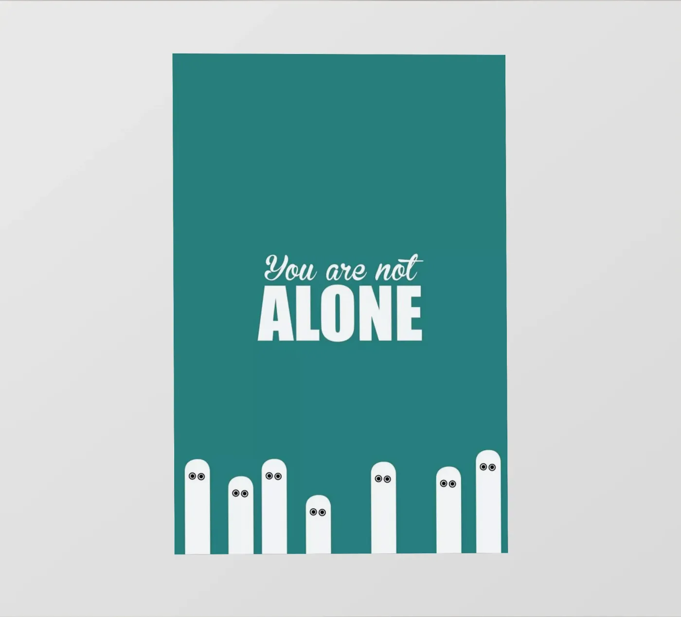 Alone backlit folie van Trabolt Design