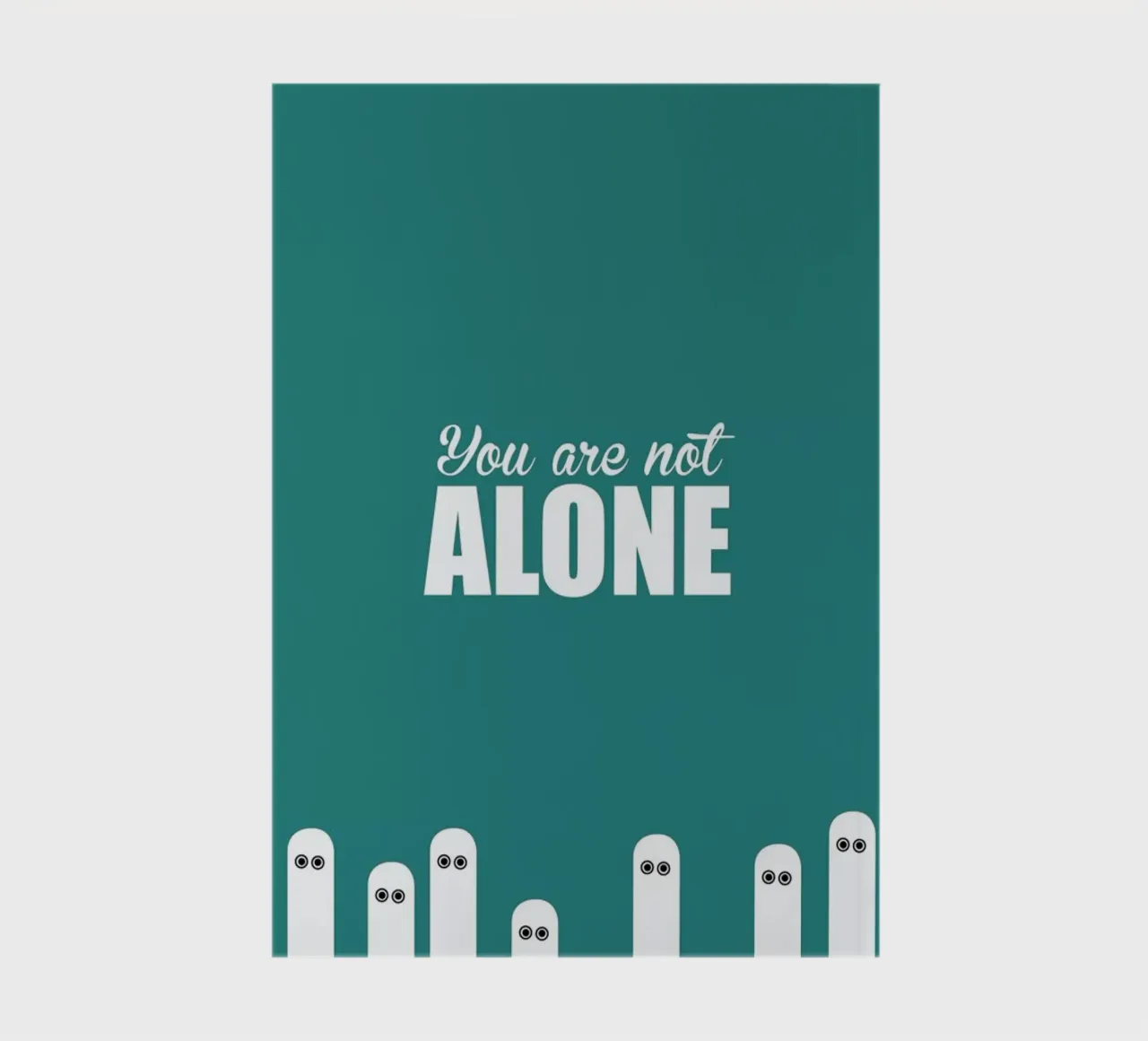 Alone notebook by Trabolt Design