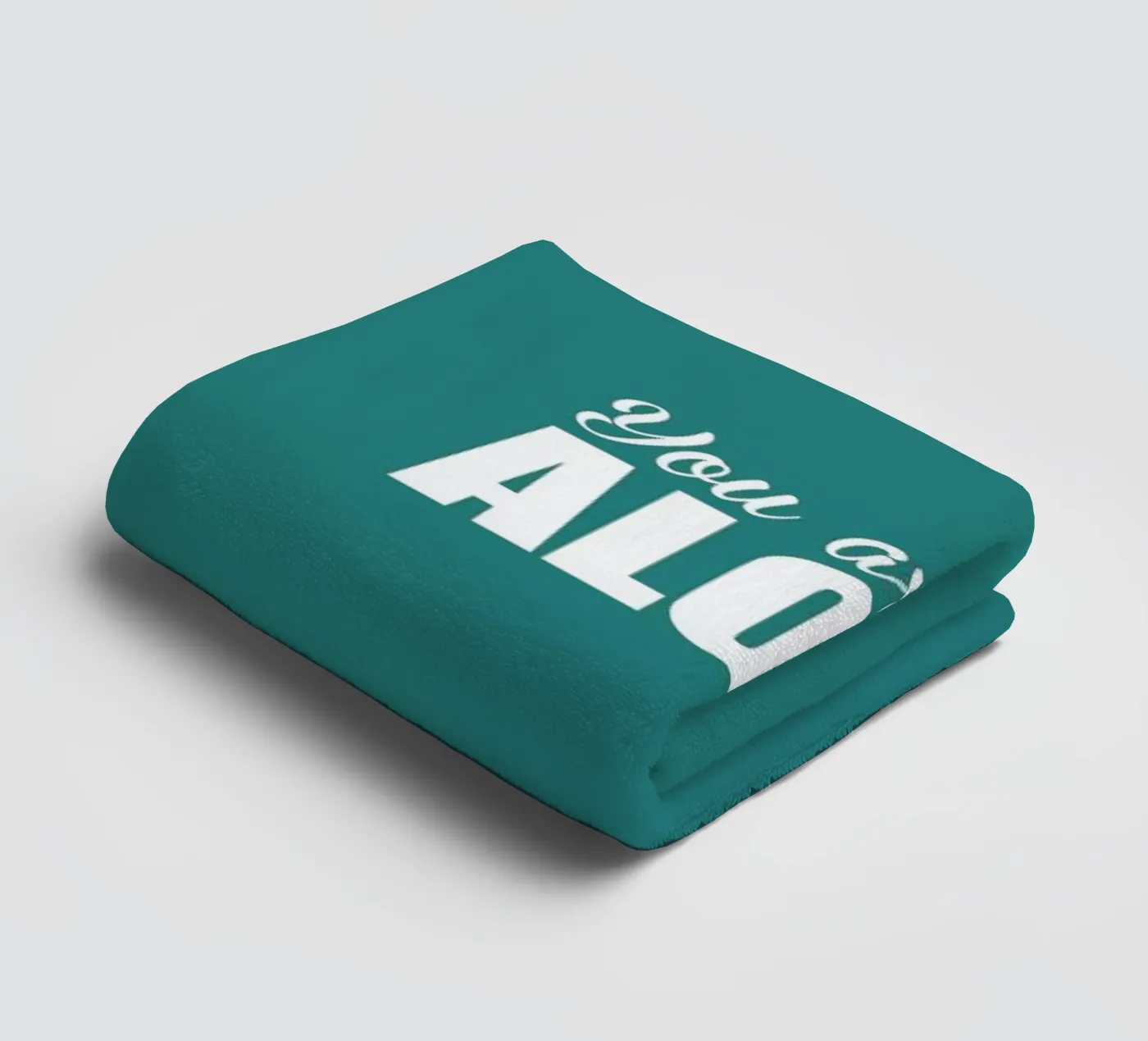 Alone badhanddoek van Trabolt Design