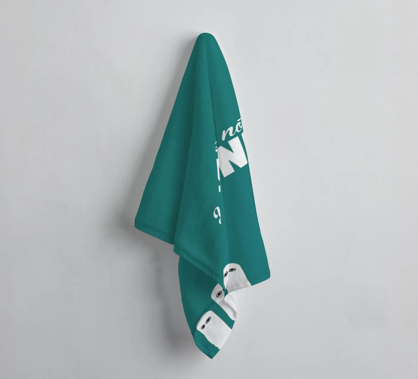 Alone badhanddoek van Trabolt Design