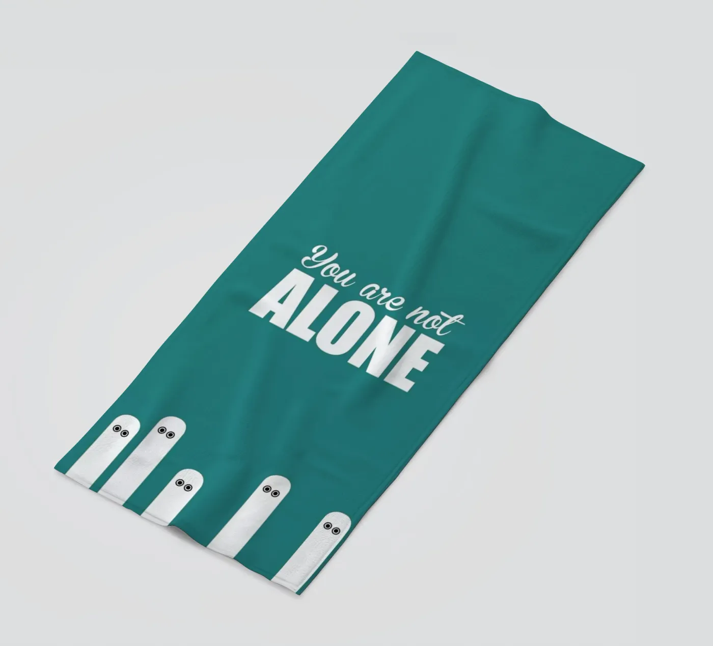 Alone strandhanddoek van Trabolt Design