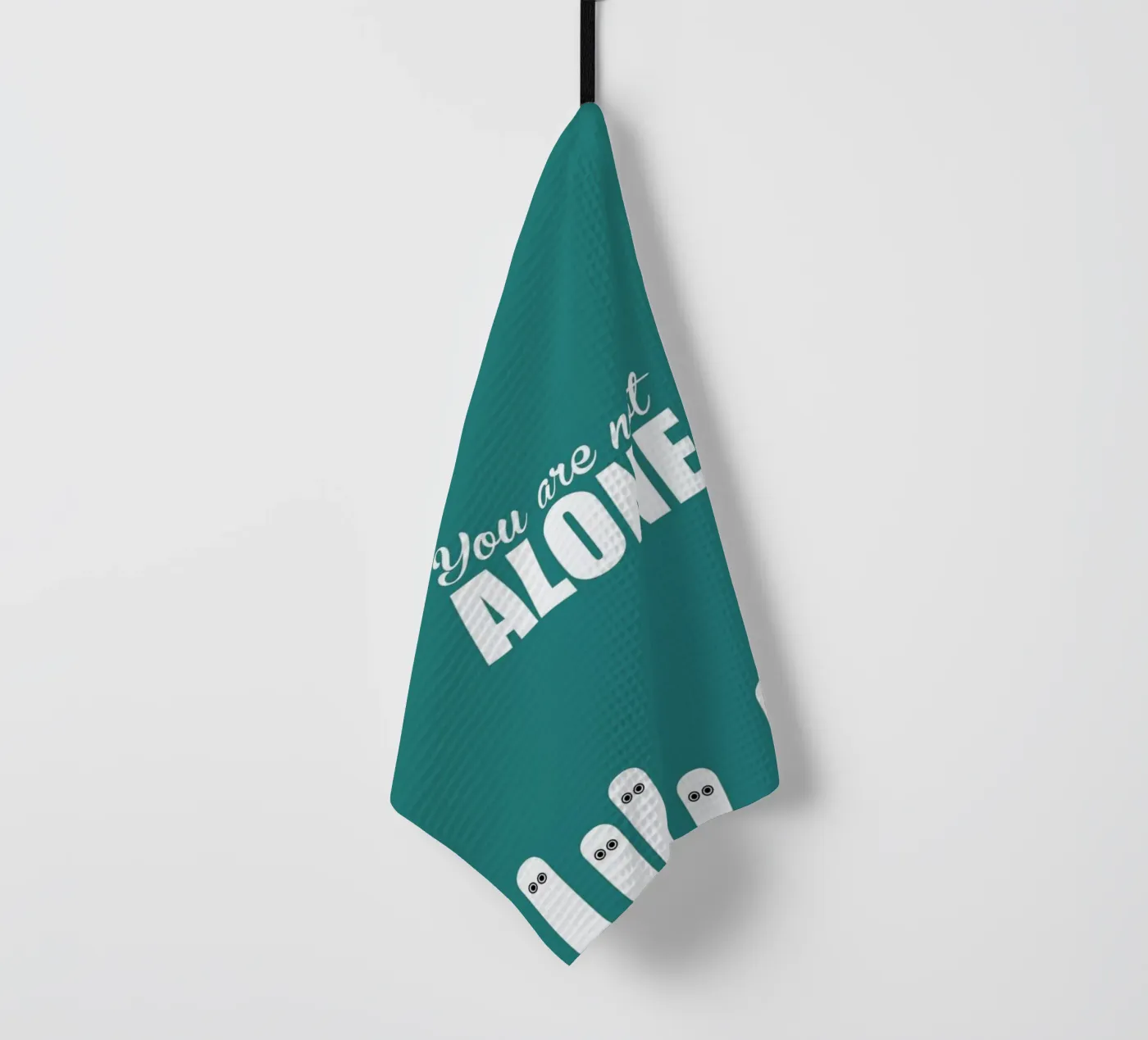 Alone Geschirrtuch von Trabolt Design