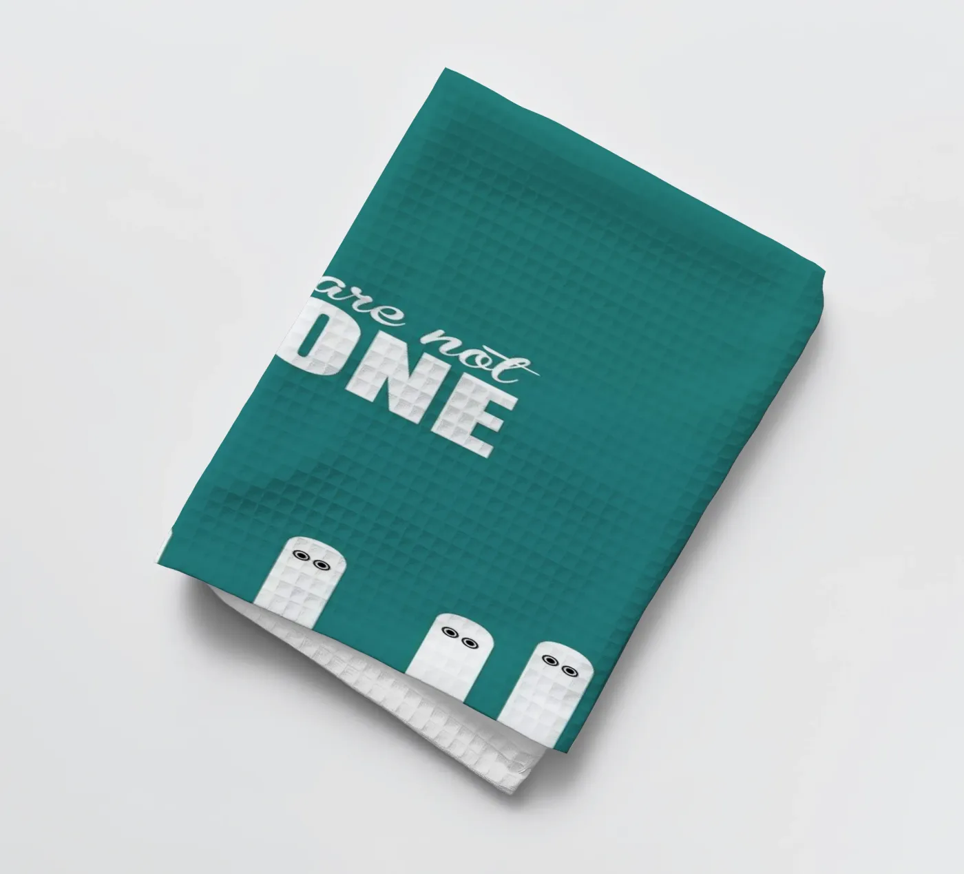 Alone Geschirrtuch von Trabolt Design