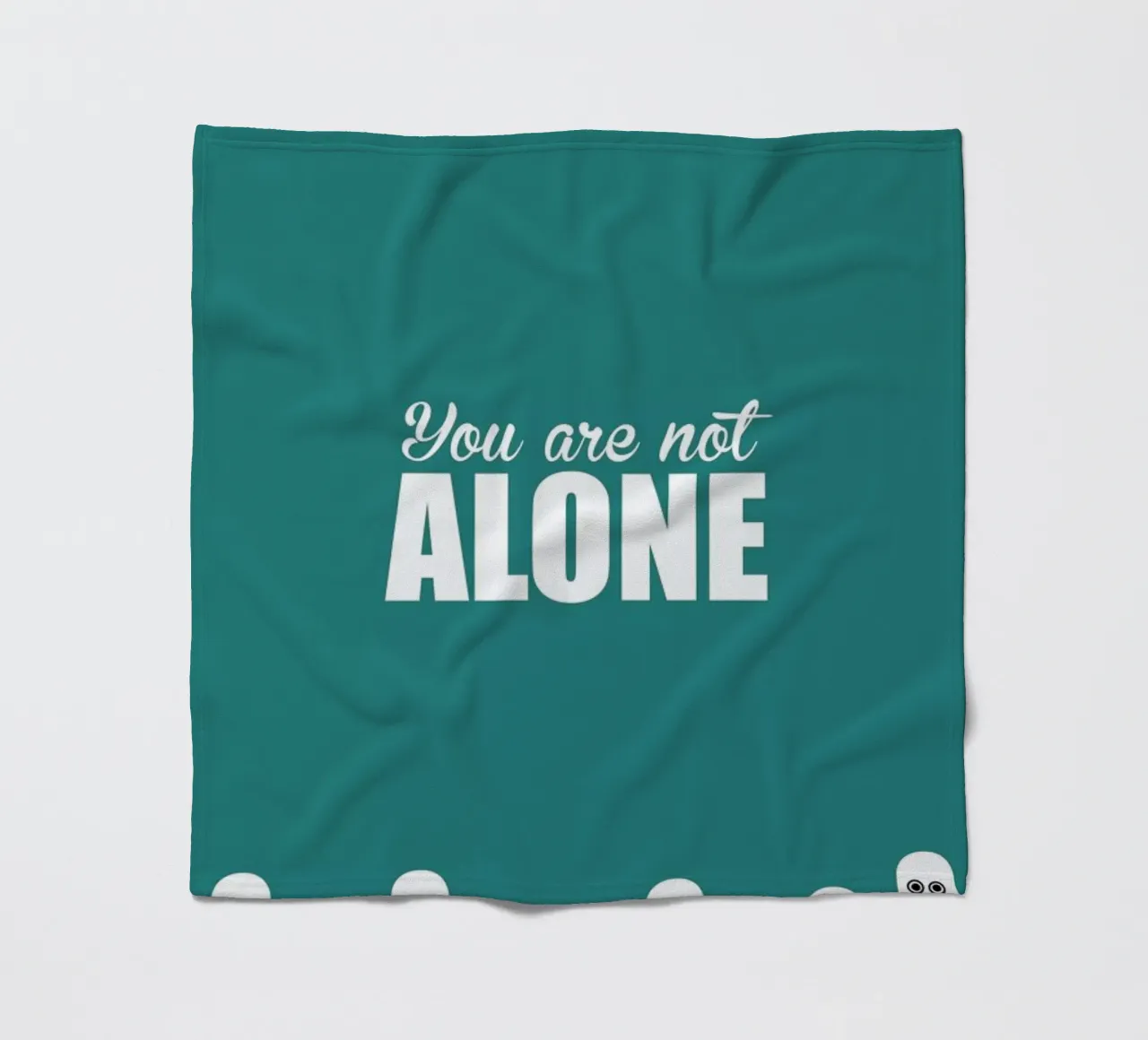 Alone fleece blanket by Trabolt Design