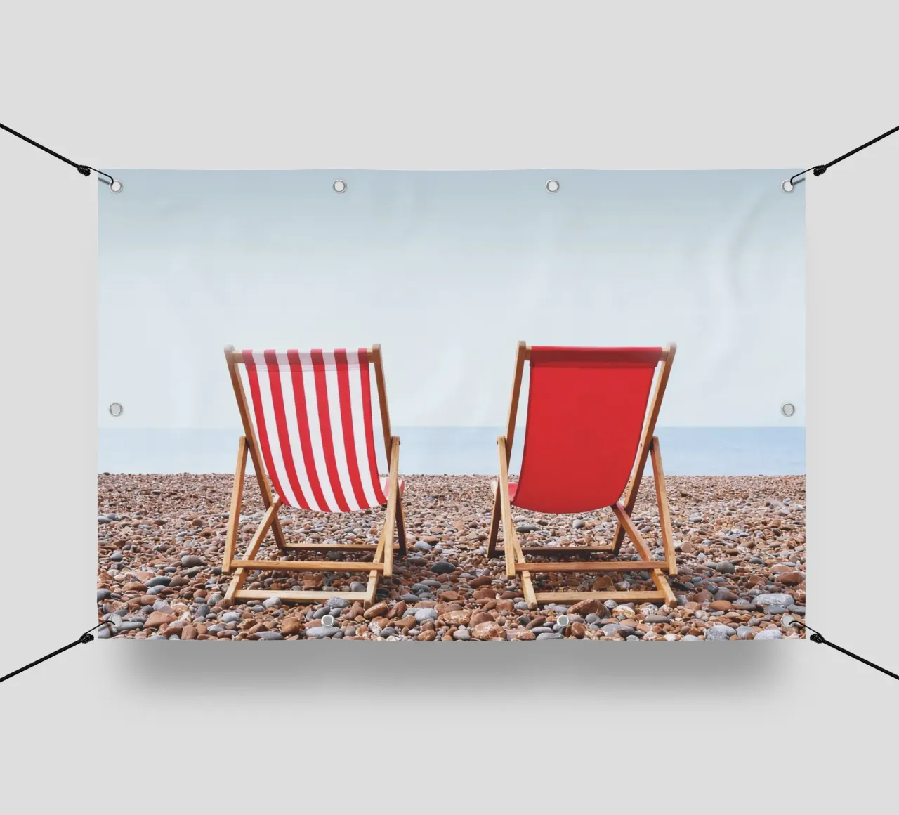 Seaside Deck Chairs telo in pvc da Attaboy Dsgn