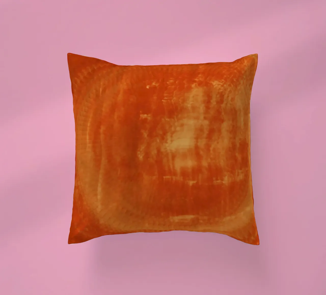 Abstract dynamic pattern in orange and red. decorative cushion by Something for you