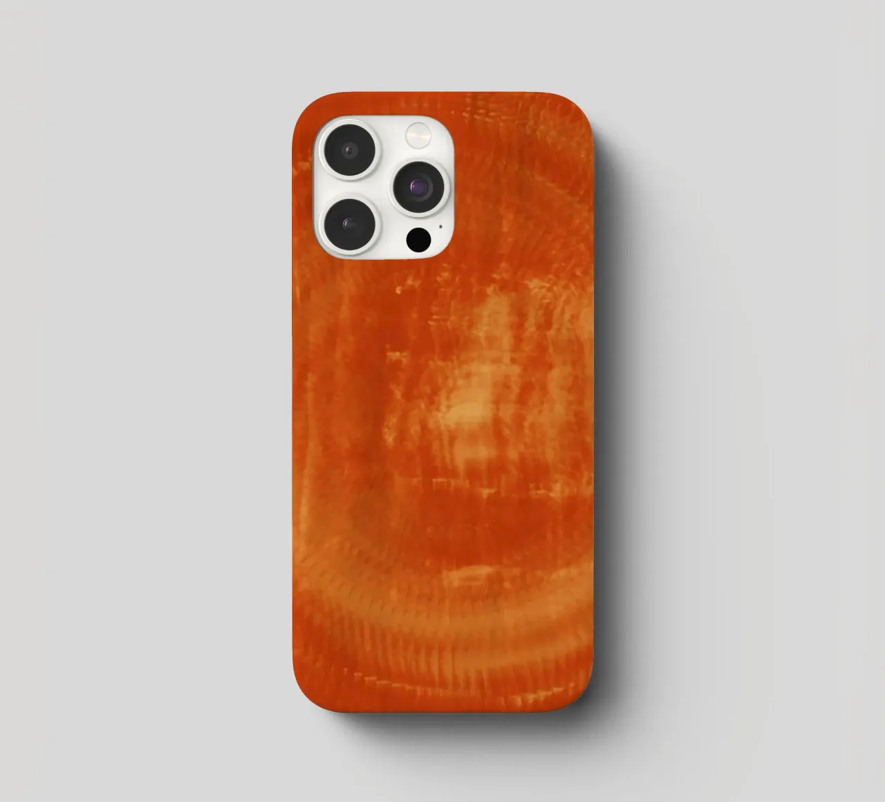 Abstraktes dynamisches Muster in orange und rot. iPhone Hülle von Something for you