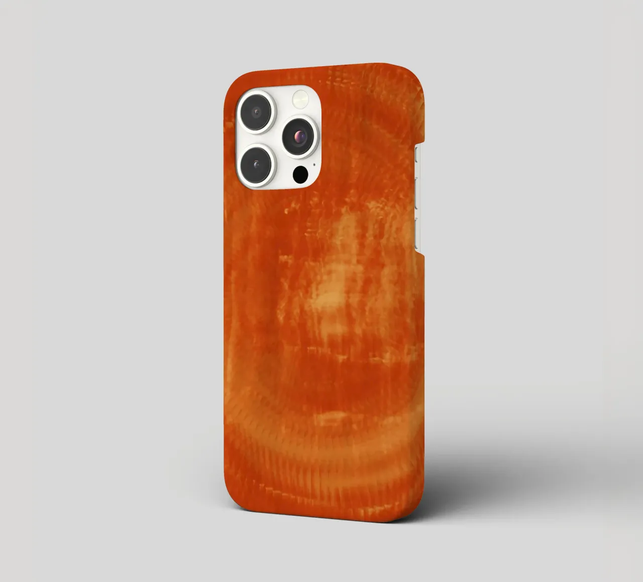 Abstraktes dynamisches Muster in orange und rot. iPhone Hülle von Something for you