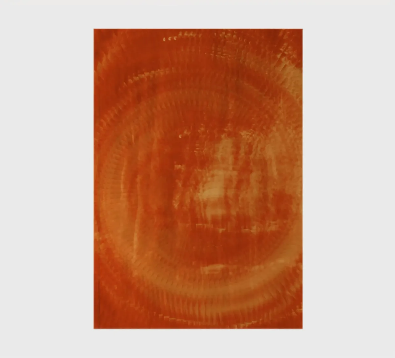 Abstract dynamic pattern in orange and red. notebook by Something for you