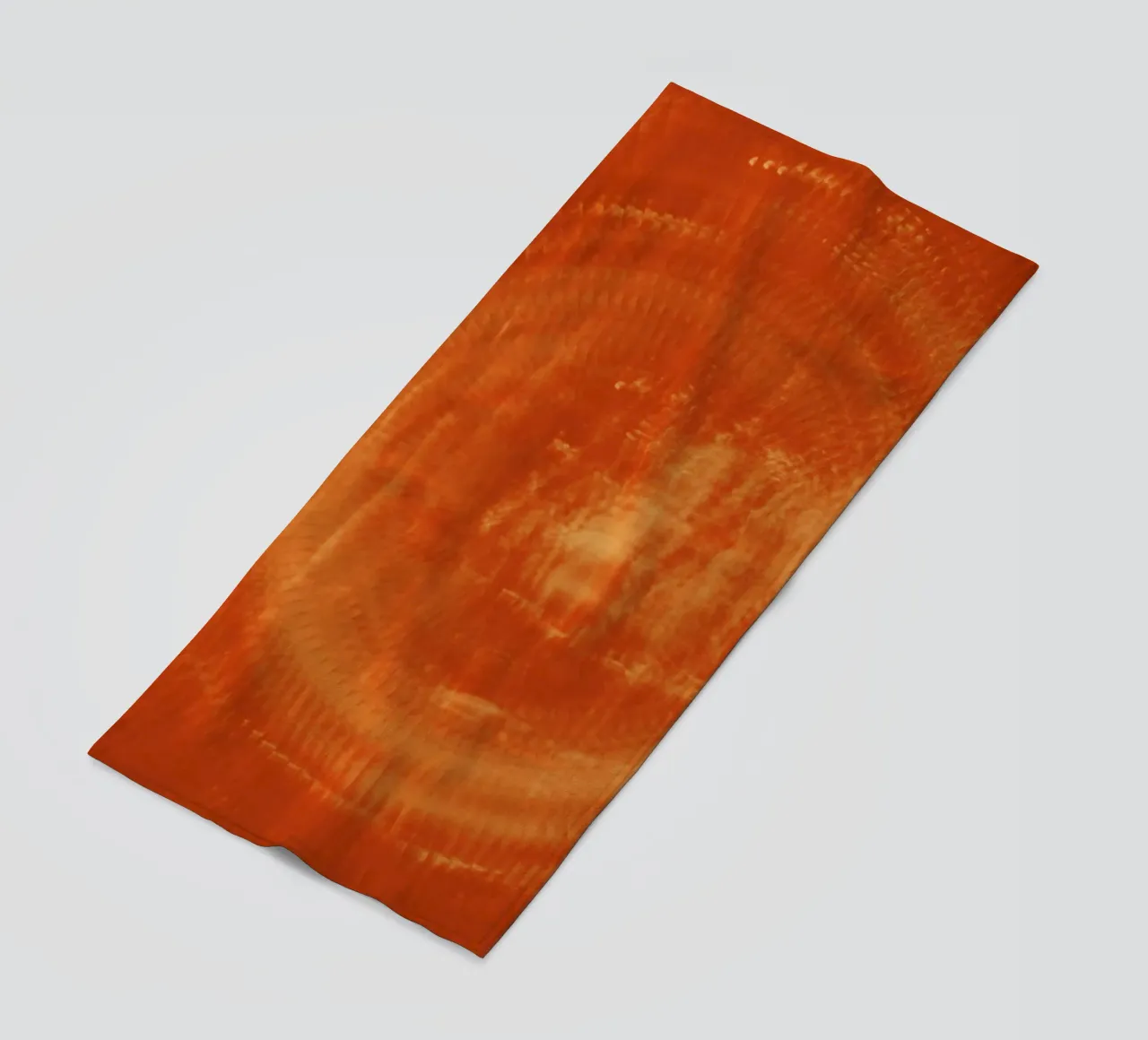 Modello dinamico astratto in arancione e rosso. telo mare da Something for you