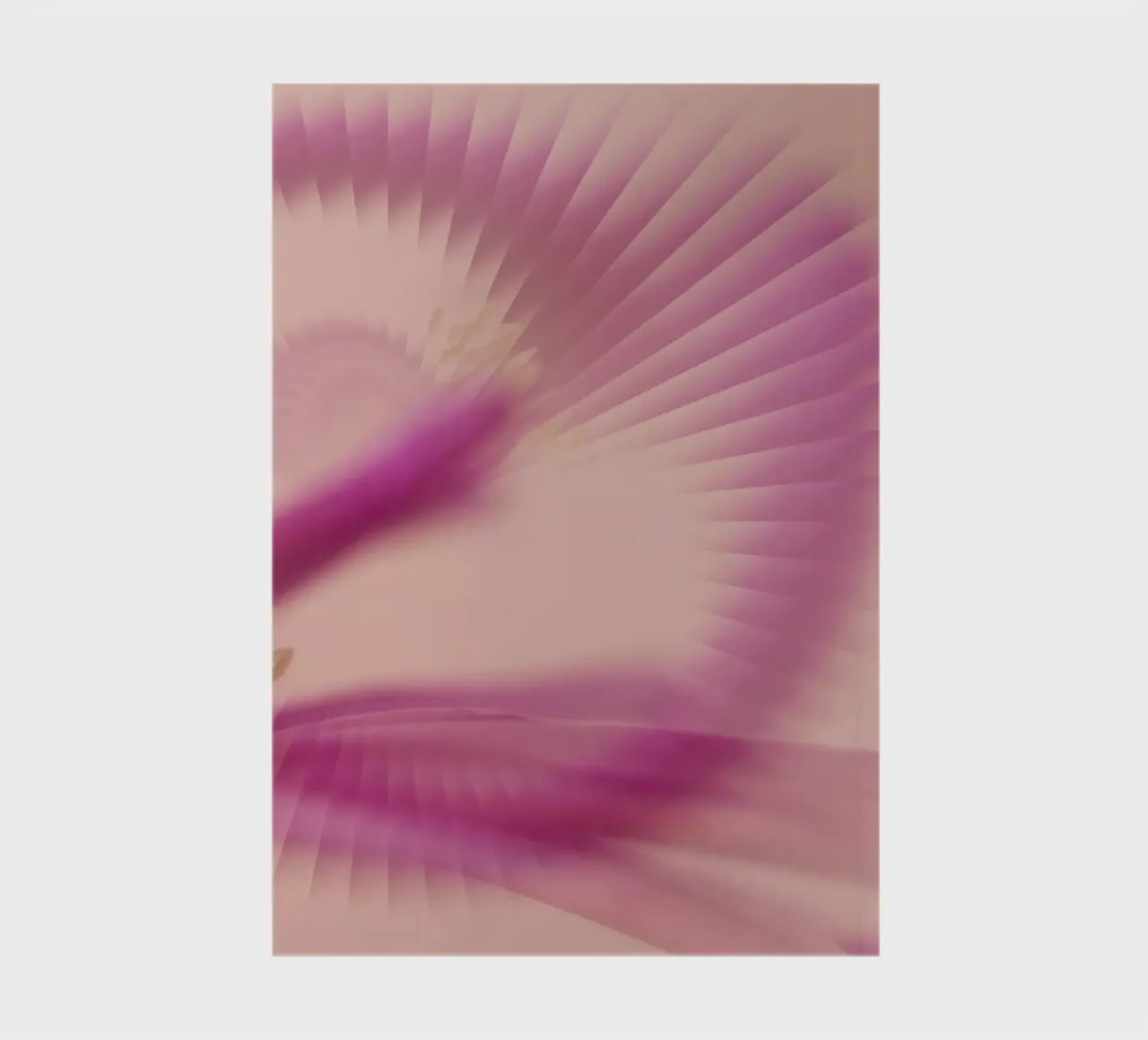 Abstract dynamic pattern in pink, purple and yellow. notebook by Something for you