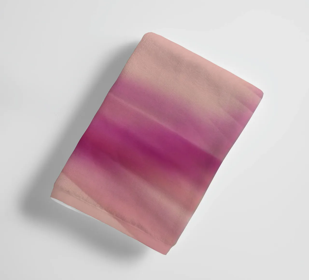 Abstract dynamic pattern in pink, purple and yellow. towel by Something for you
